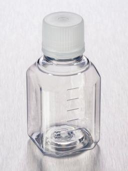 Corning® 60 mL Octagonal PET Storage Bottles with 18 mm Screw Caps, Sterile - Corning Life Sciences - General Lab