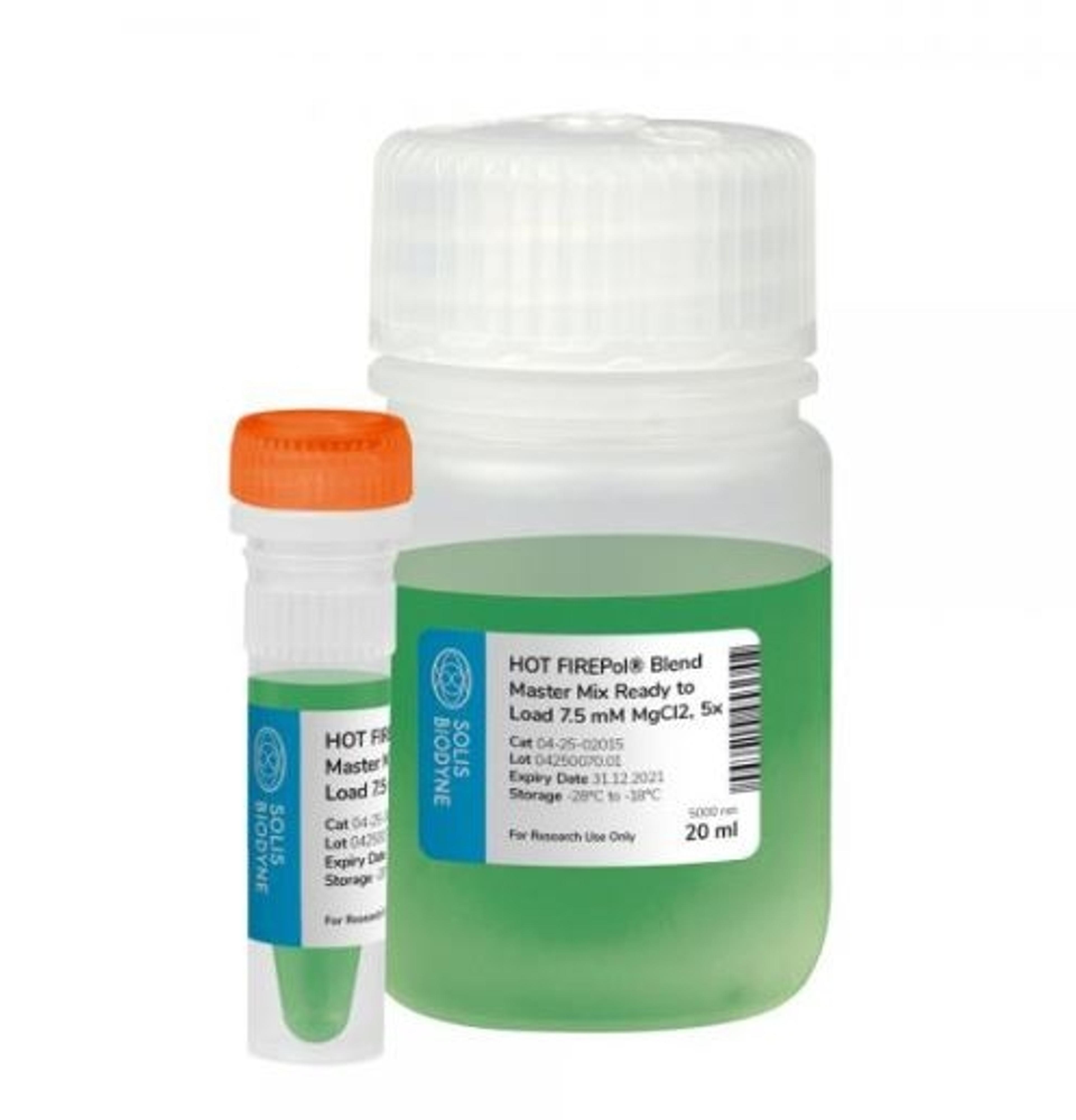 5x HOT FIREPol Blend Master Mix Ready to Load - Solis BioDyne - Life Sciences