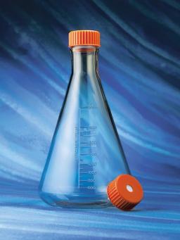 Corning® 2L Baffled Polycarbonate Erlenmeyer Flask with Vent Cap - Corning Life Sciences - Life Sciences