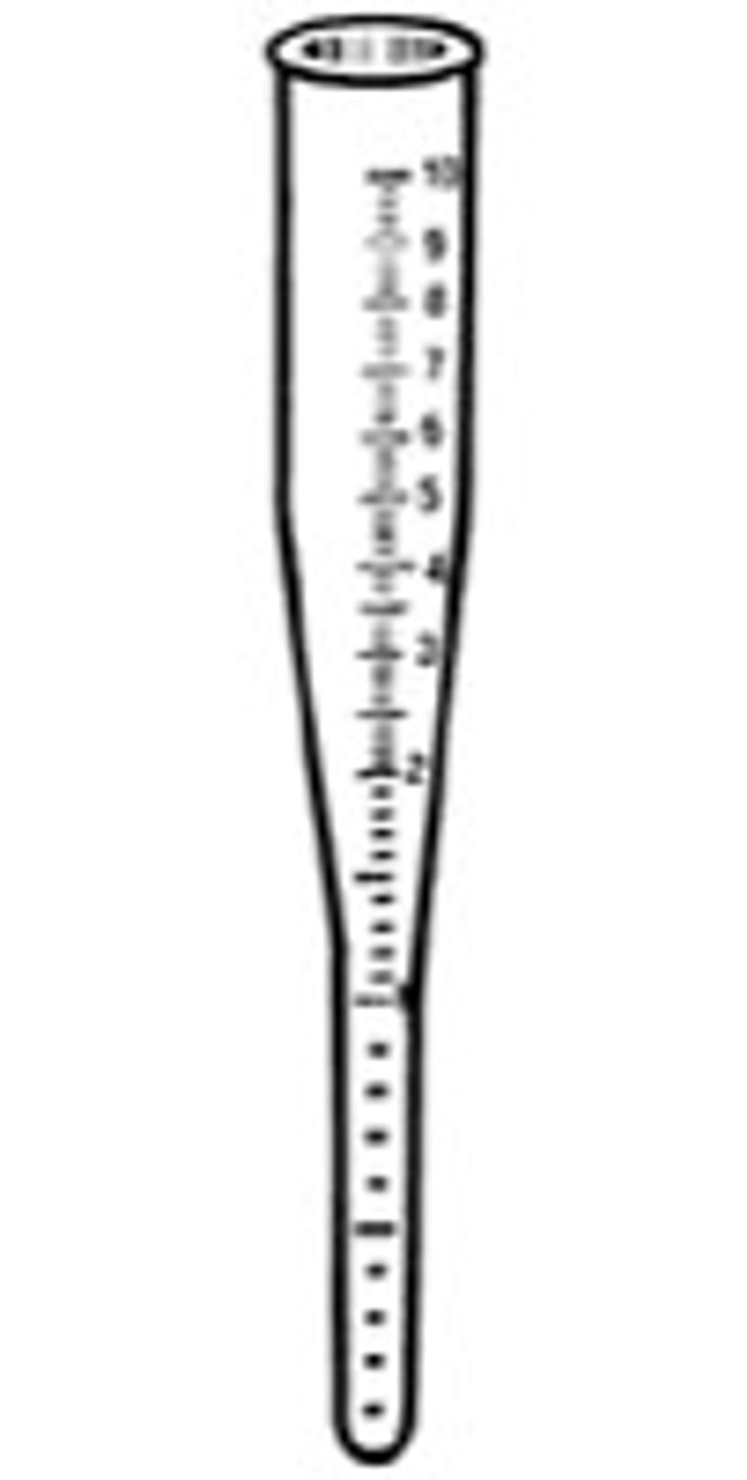 PYREX® 10 mL Kolmer Graduated Centrifuge Tube with Beaded Rim - Corning Life Sciences