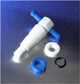 Replacement PTFE Product Standard 4 mm Straight Bore Stopcock Plug Assembly - Corning Life Sciences
