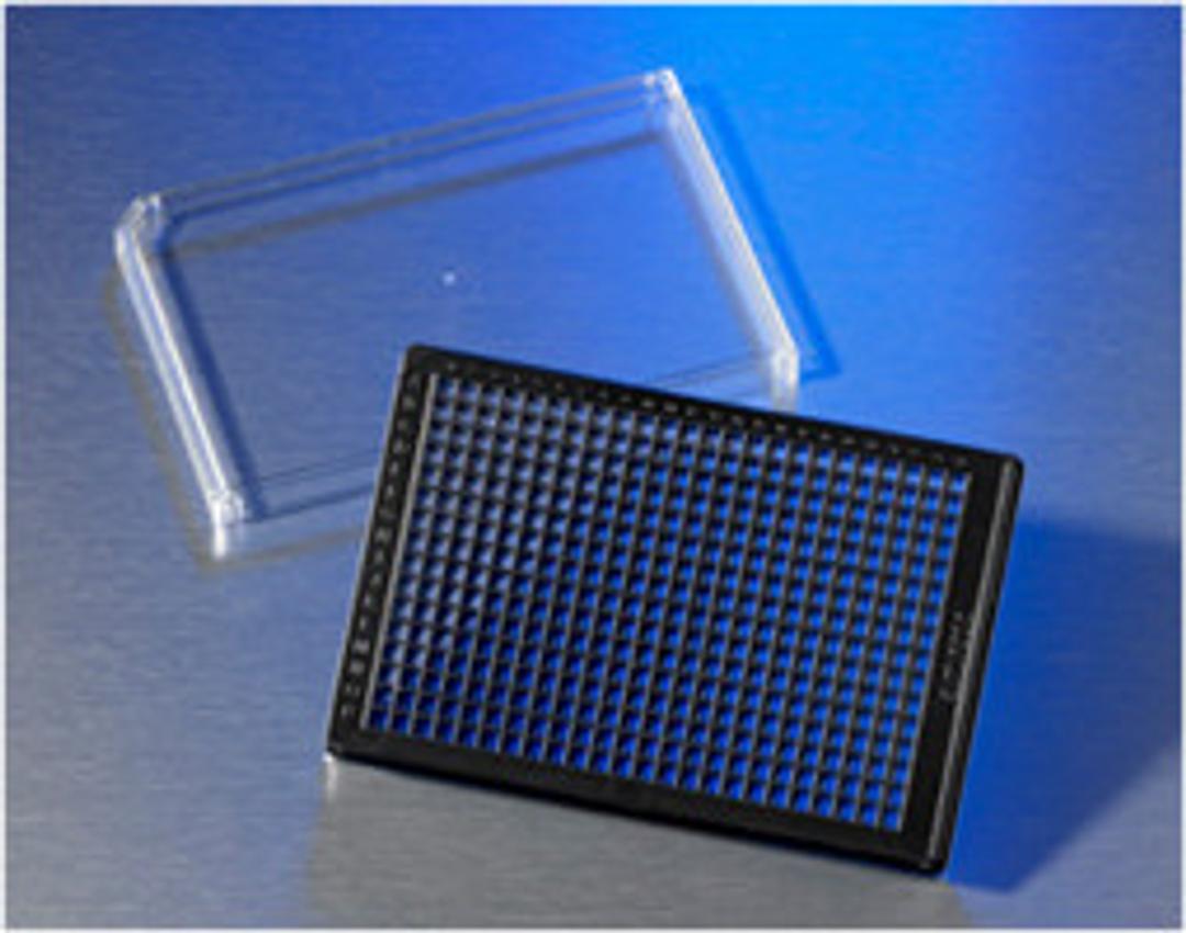 Corning® 384-well Black/Clear Round Bottom Ultra-Low Attachment Spheroid Microplate, Bulk Packed 10 per Bag, with Lid, Sterile - Corning Life Sciences - Life Sciences