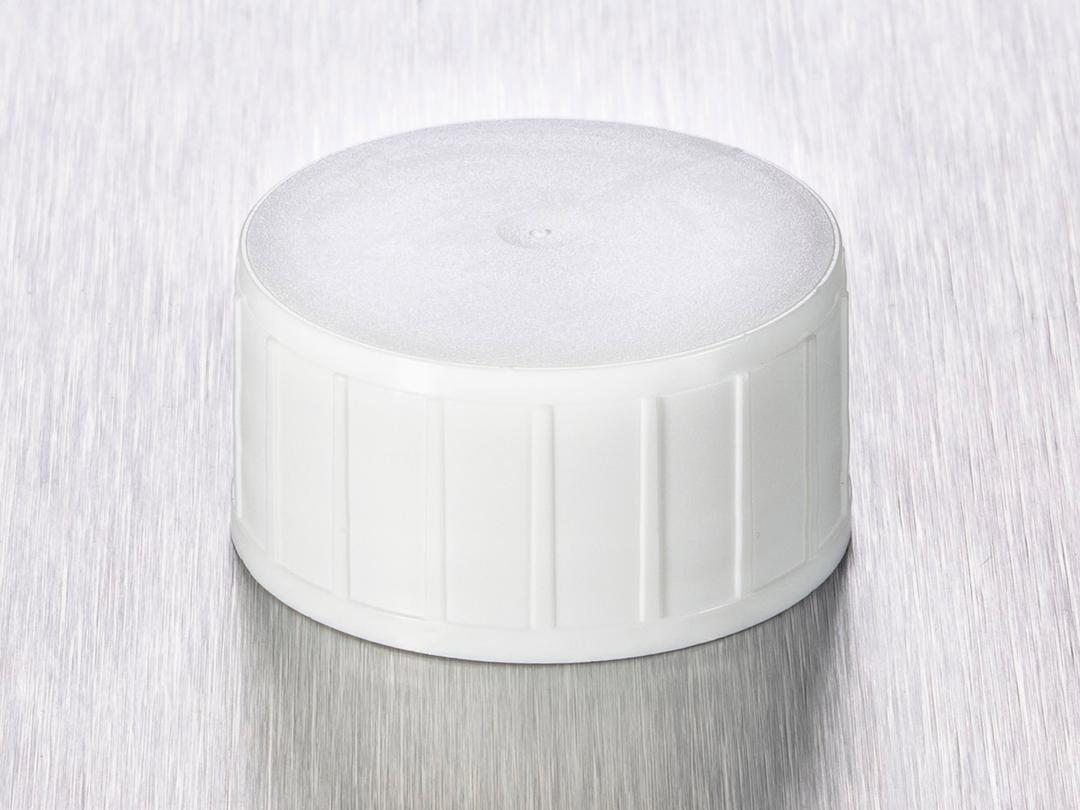 Corning® Gosselin™ Screw Cap for 40 mL Straight Container, White PE, 450/Bag, 3150/Case - Corning Life Sciences