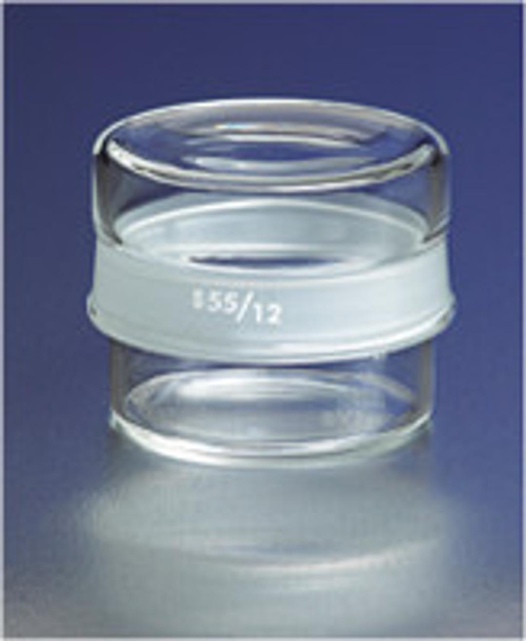 PYREX® 42 mL Low Form Weighing Bottle with Short Length External 60/12 Standard Taper Joint - Corning Life Sciences - General Lab