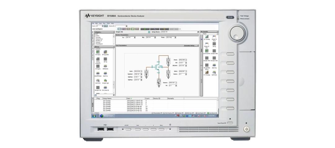 B1500A Semiconductor Device Parameter Analyzer - Keysight Technologies - Lab Informatics