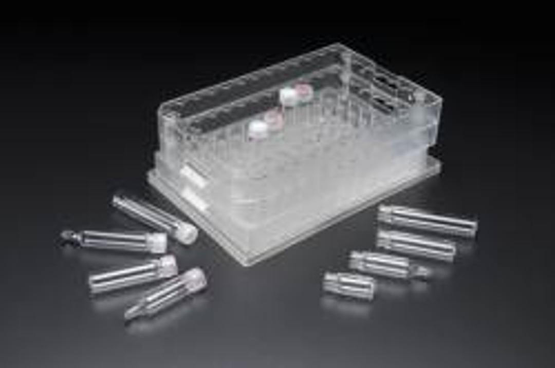 Snap Seal™ Vials and Snap Top Caps™ for the 96 Well Multi Tier™ Micro Plate System - J.G. Finneran Associates, Inc - Life Sciences