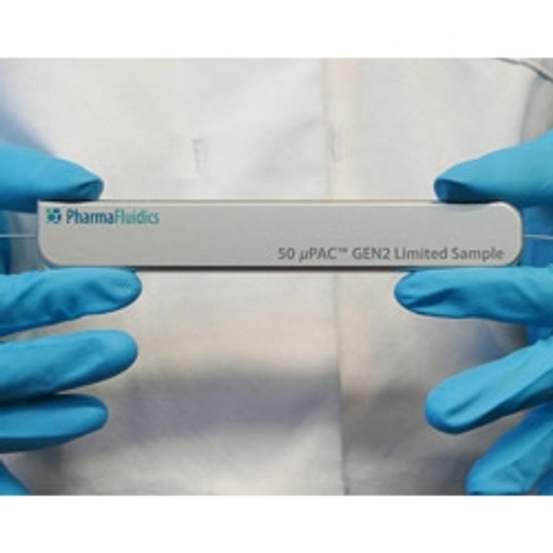 µPAC™ GEN2 Limited Sample Amount column - PharmaFluidics - Separations