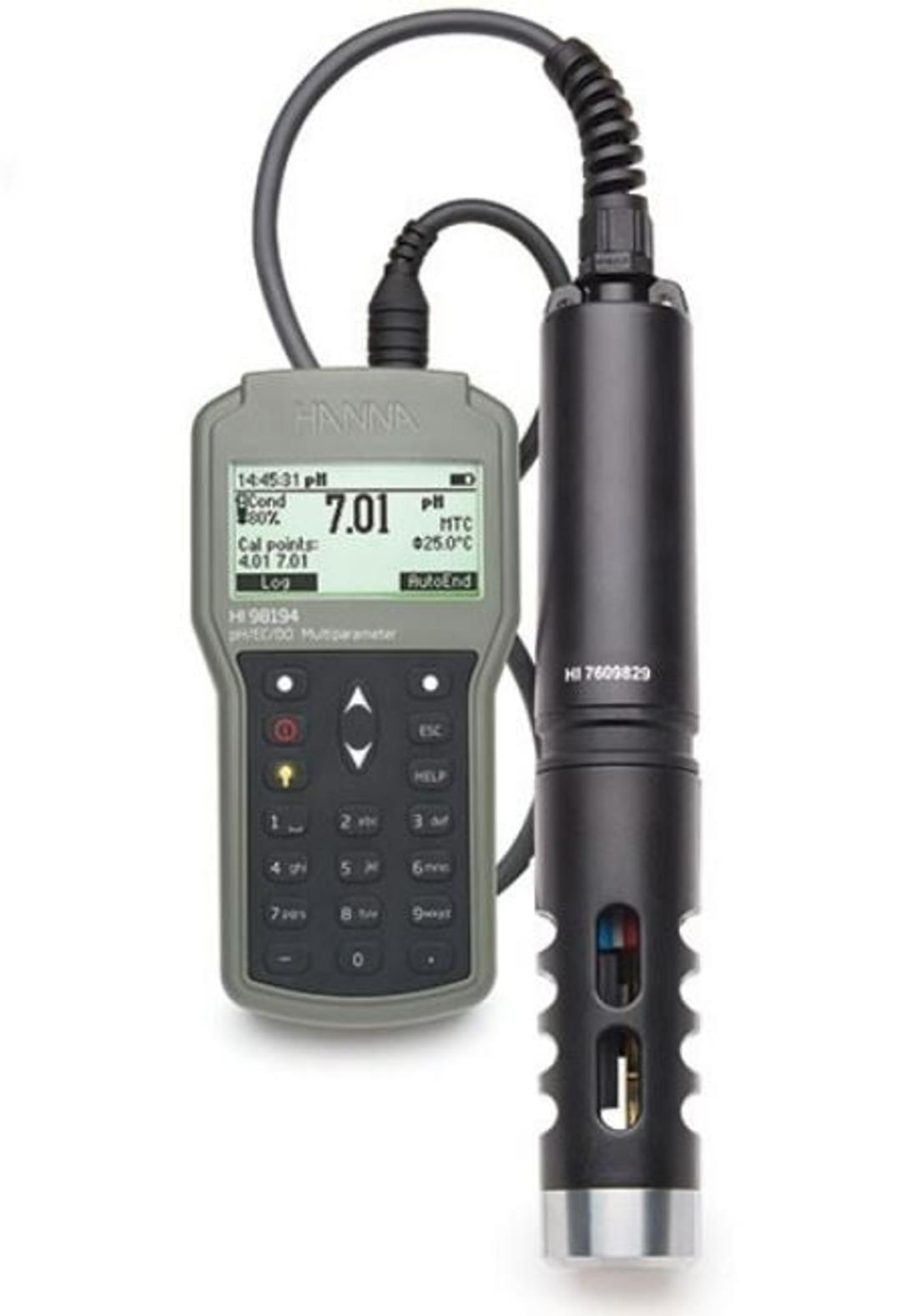 HI-98194 Multiparameter Waterproof Meter - Hanna Instruments (USA) - Environmental