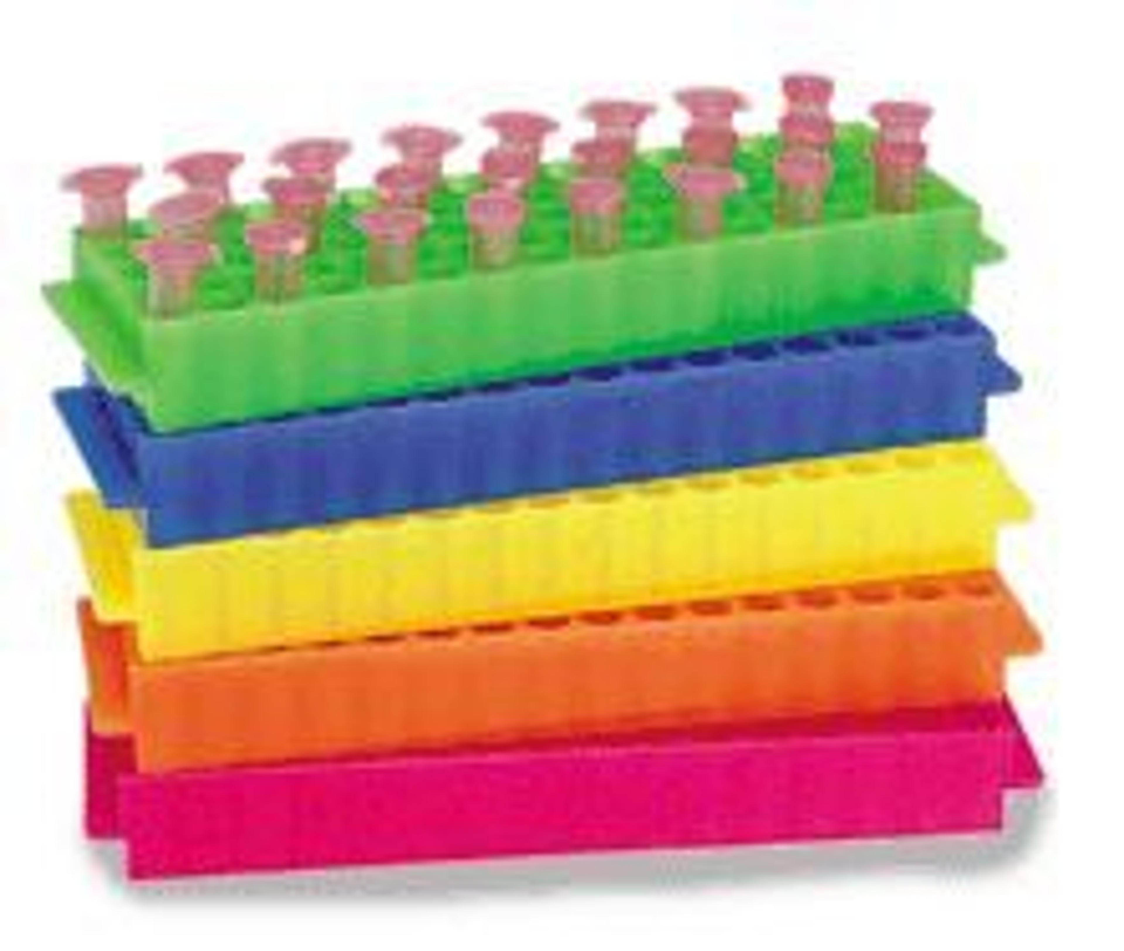 80-Well Microtube Rack - Heathrow Scientific - General Lab