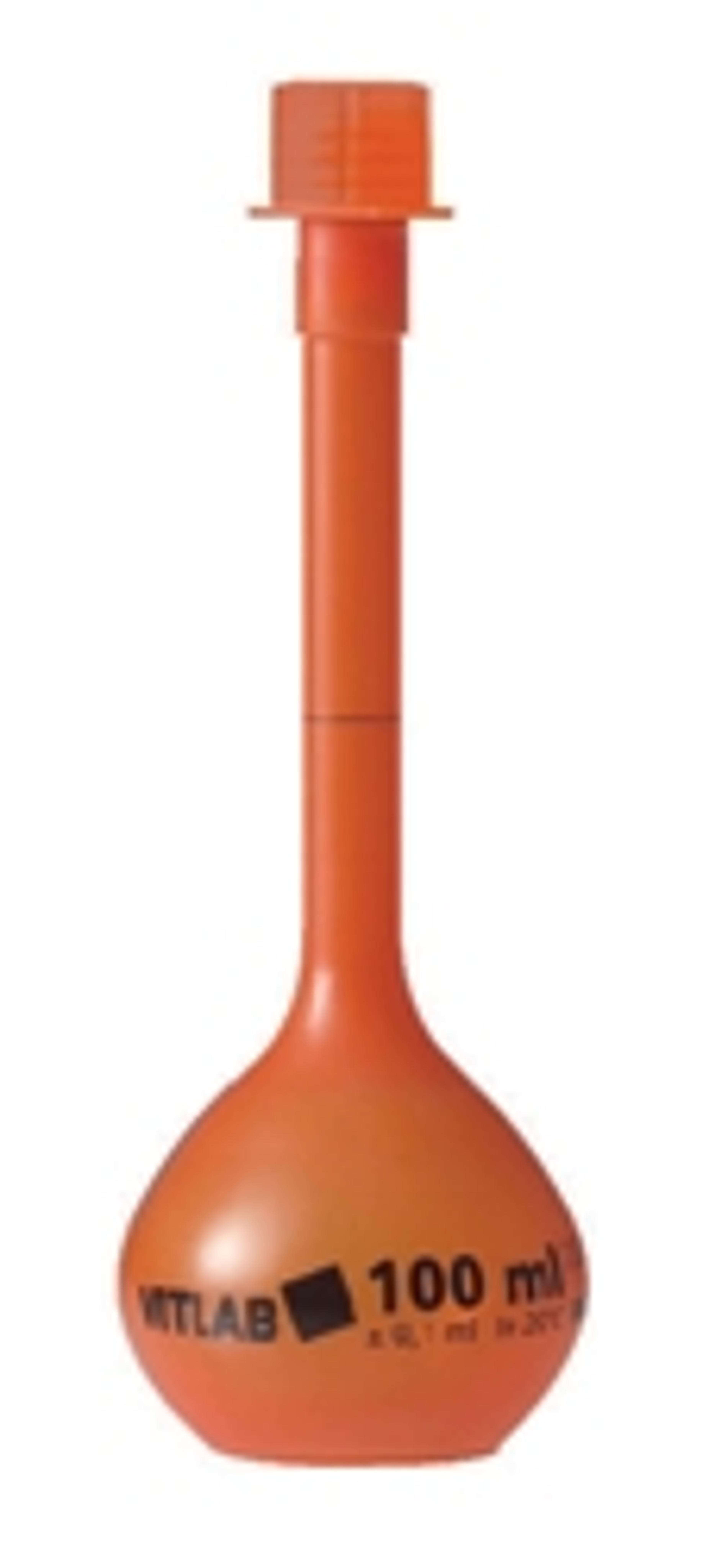 VITLAB Class A Volumetric Flasks with Screw Cap, Light-Shielding PMP - BRANDTECH® Scientific, Inc. - General Lab