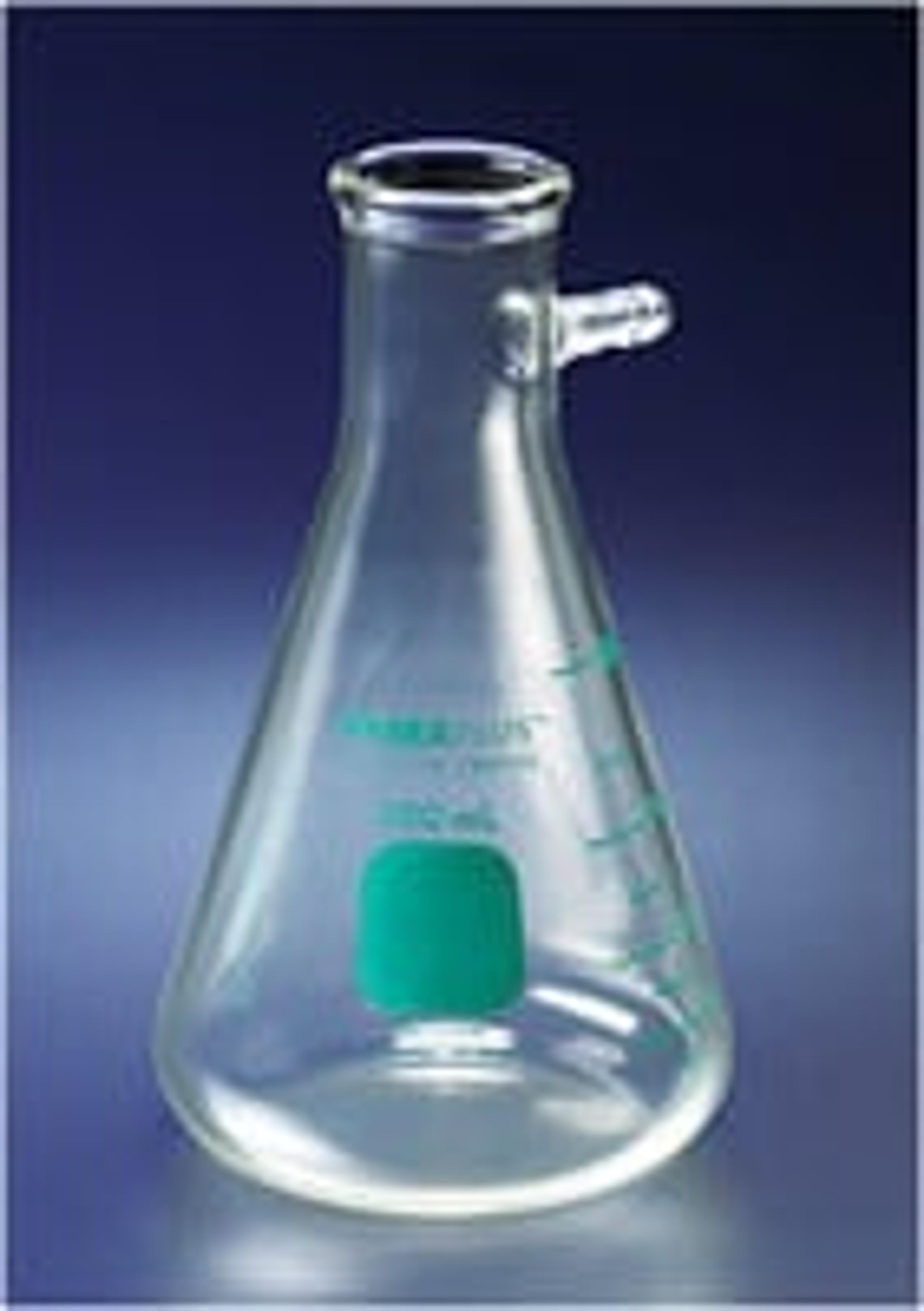 PYREXPLUS® Coated 1L Heavy Wall Filtering Flasks with Sidearm Tubulation - Corning Life Sciences - General Lab