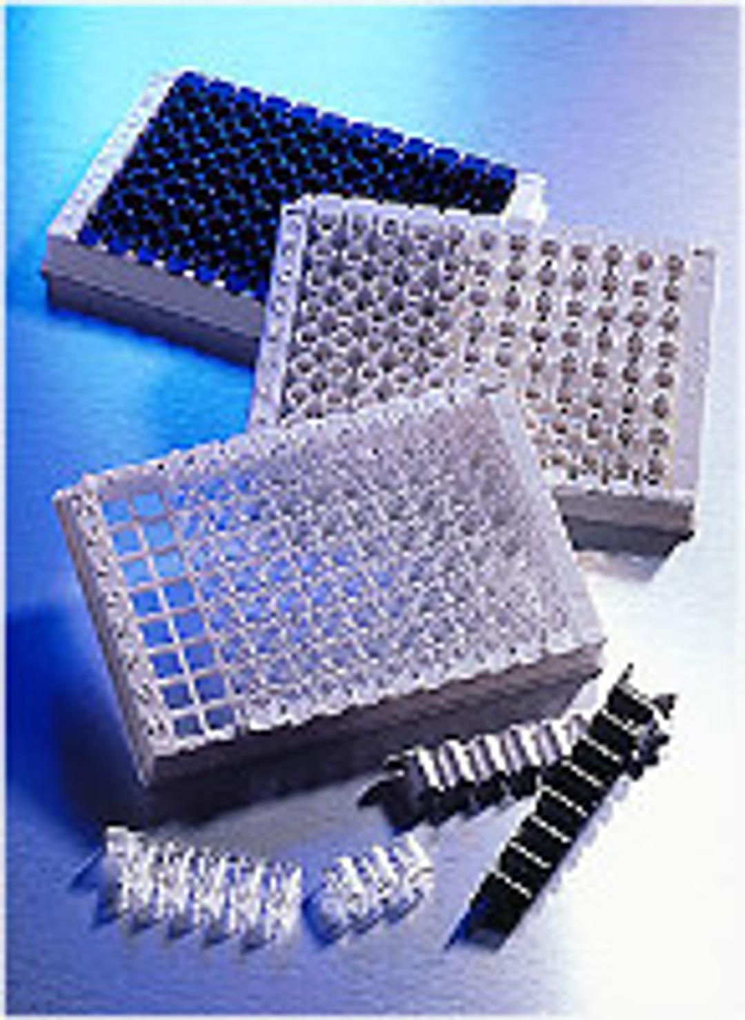 Corning® 96-well White Polystyrene High Bind Low Volume Stripwell™ Microplate, 25 per Bag, without Lid, Nonsterile - Corning Life Sciences - Lab Automation