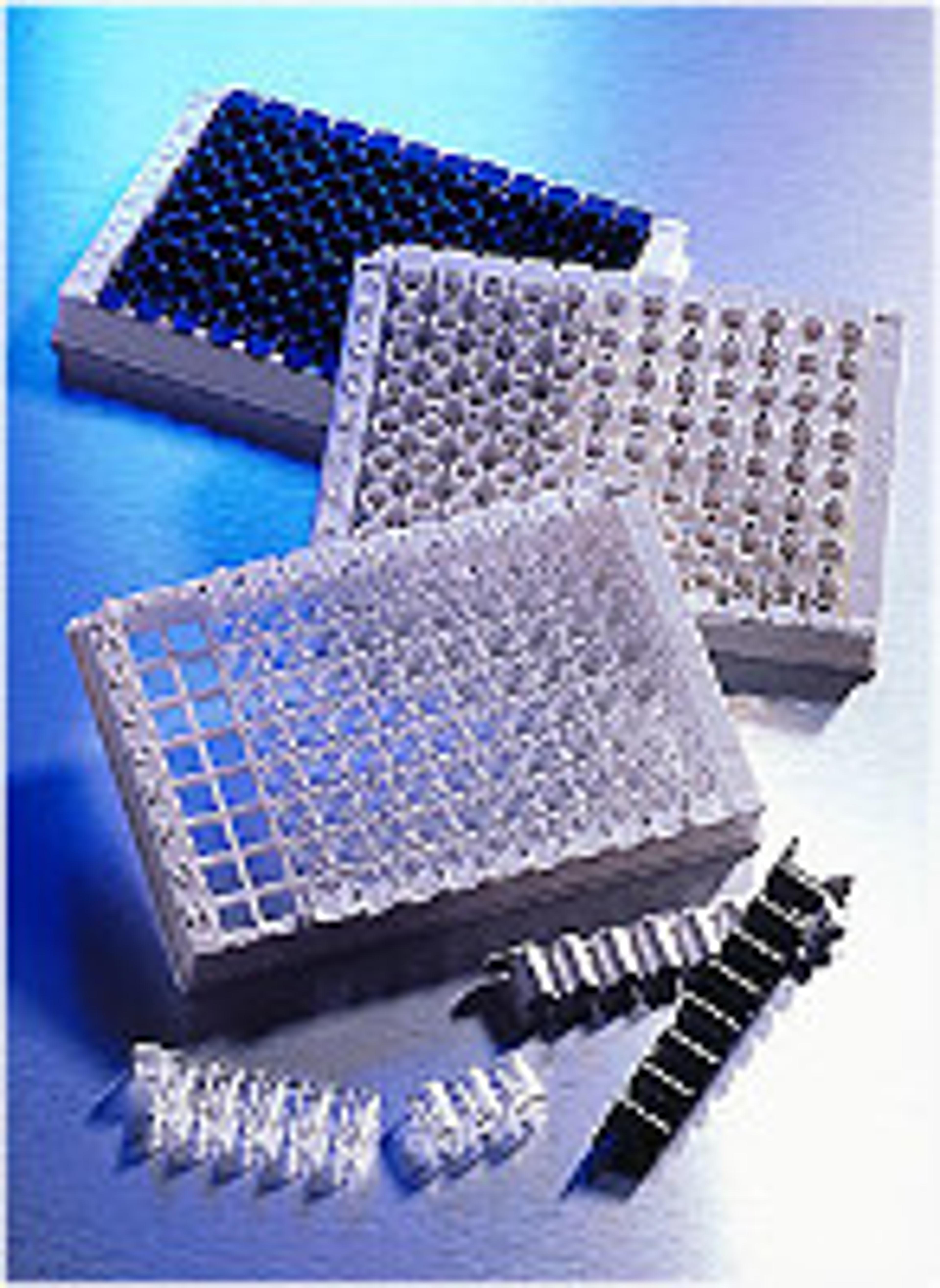 Corning® 96-well White Polystyrene High Bind Low Volume Stripwell™ Microplate, 25 per Bag, without Lid, Nonsterile - Corning Life Sciences - Lab Automation