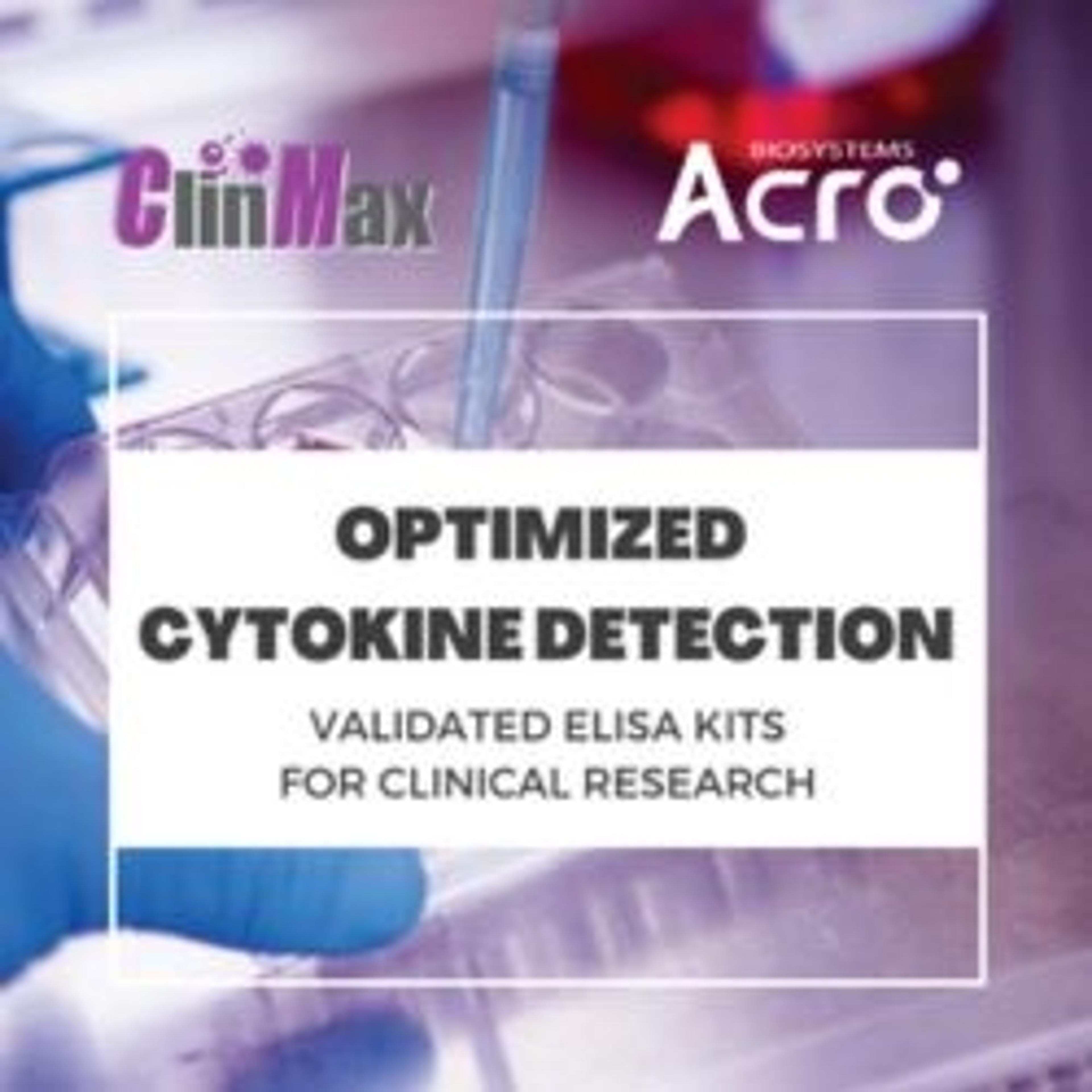 ClinMax Cytokine Detection Kits - ACROBiosystems - Drug discovery > Lead Discovery