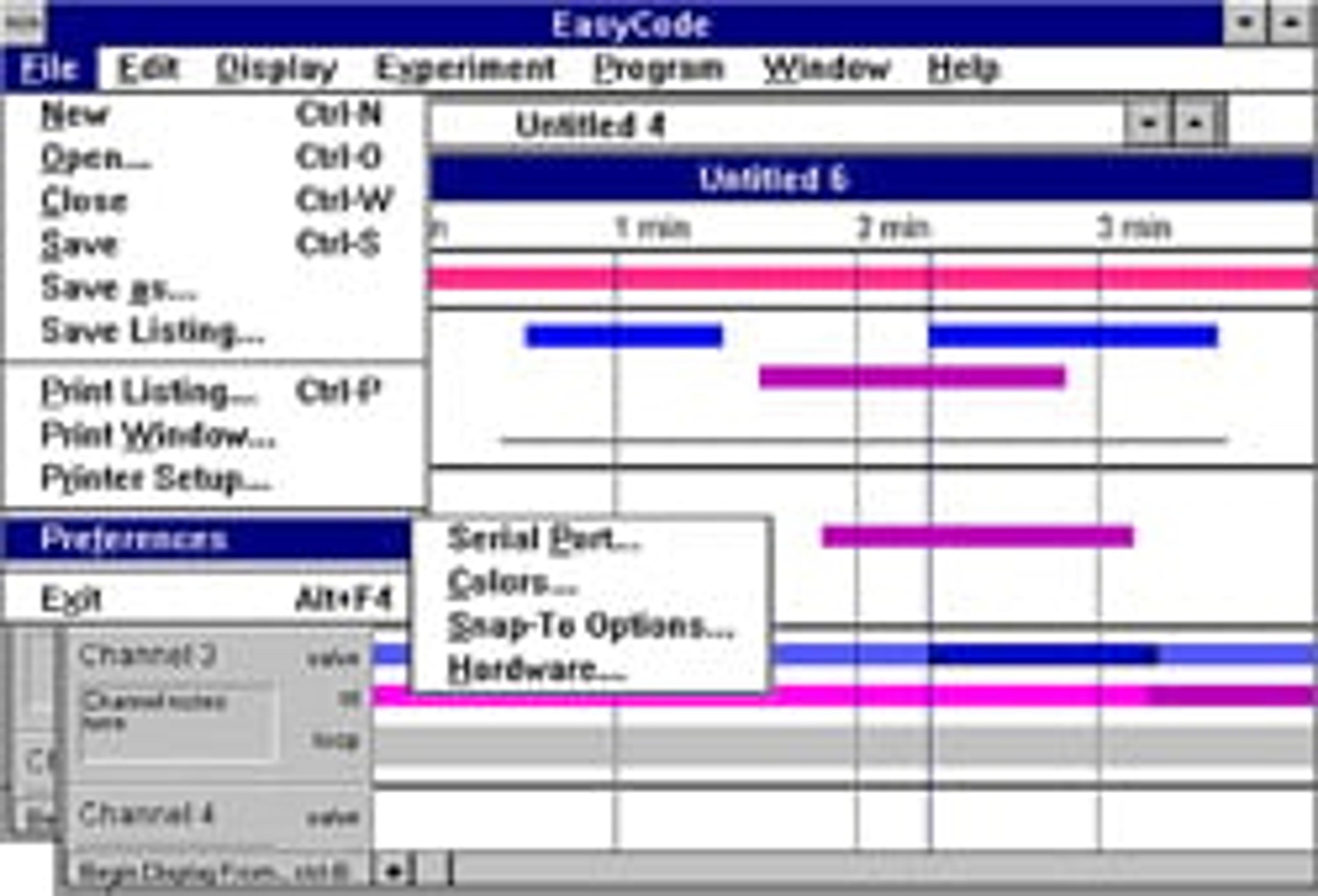 EasyCode® software 3.0 - PC Windows 98, 2000, XP - AutoMate Scientific Inc. - Life Sciences