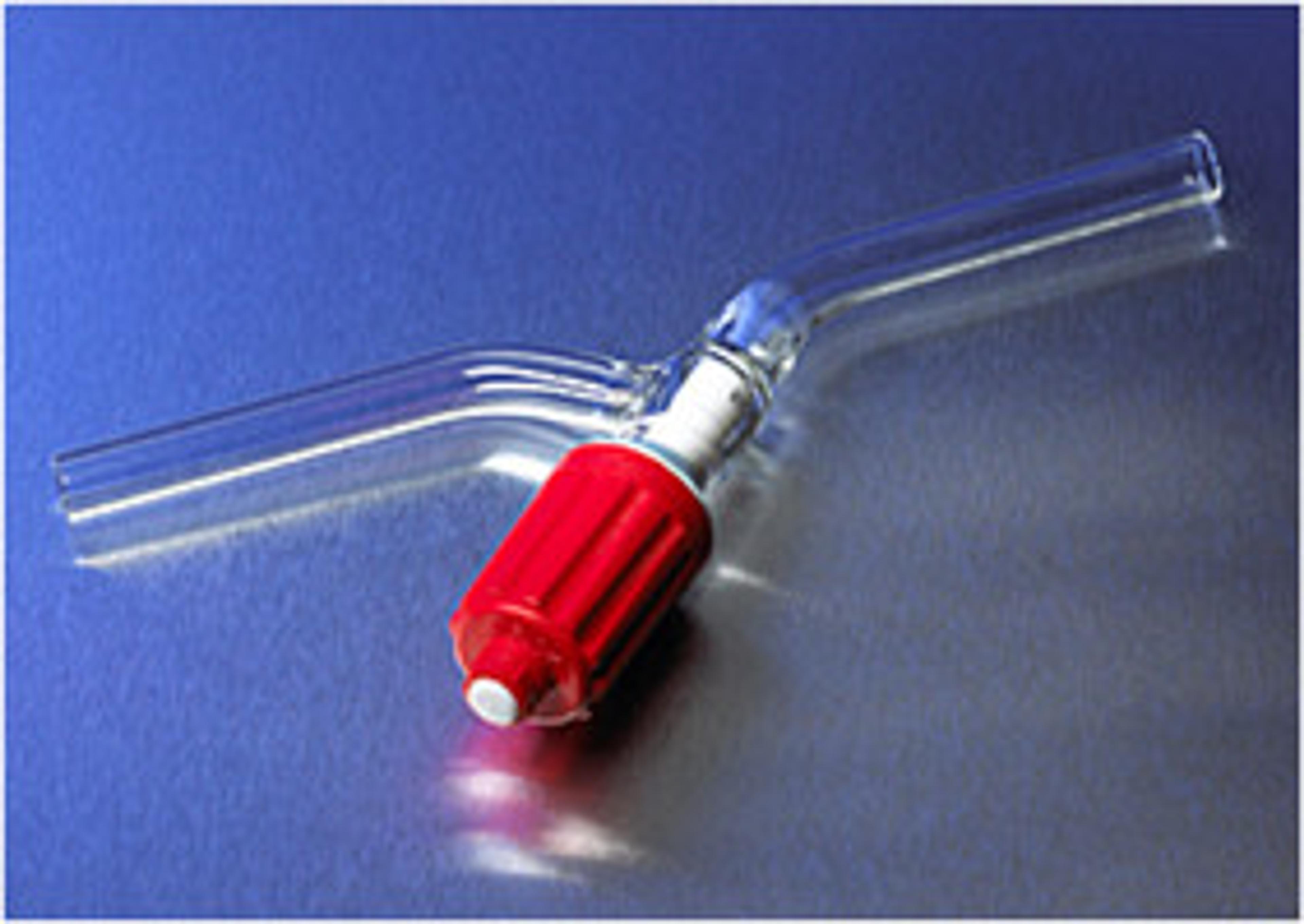 PYREX® 0-3 mm Plain Bore Rotaflo® Two-Way In-Line Stopcock - Corning Life Sciences - General Lab