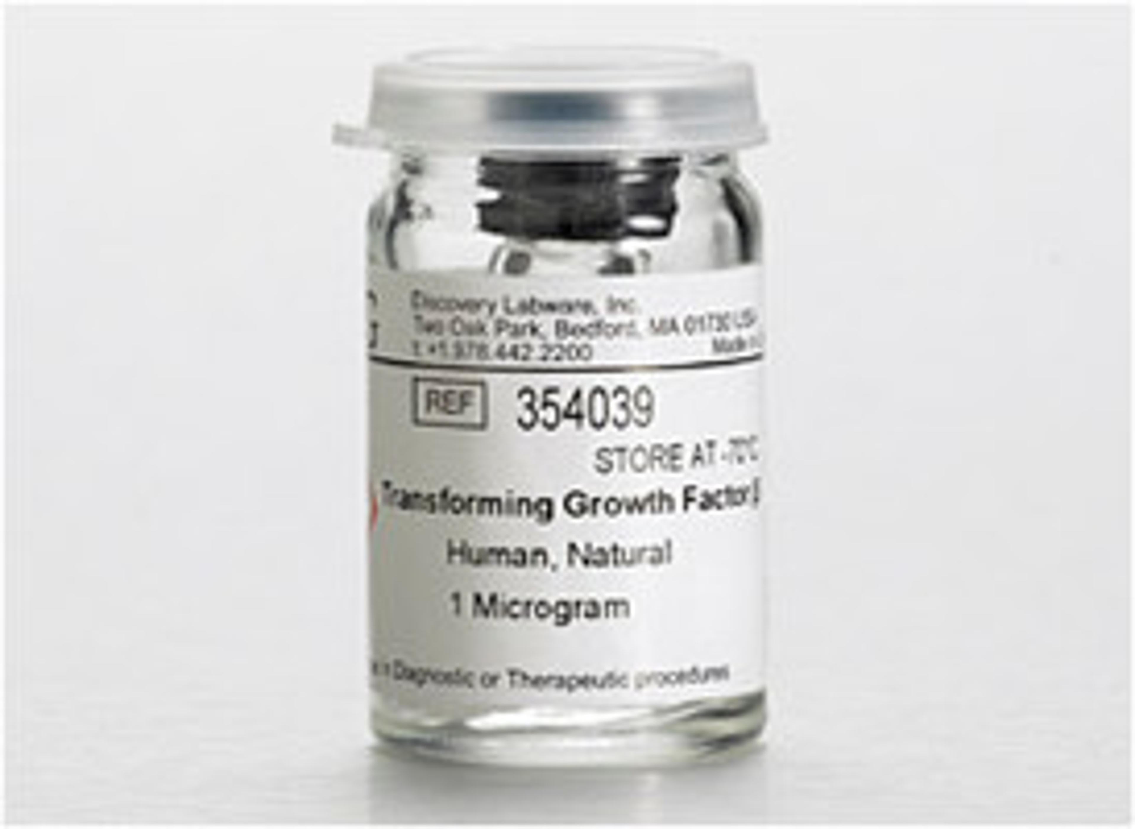 Corning® Transforming Growth Factor-b (TGF-b), Human Natural, 1µg, 1/Pack - Corning Life Sciences - Life Sciences