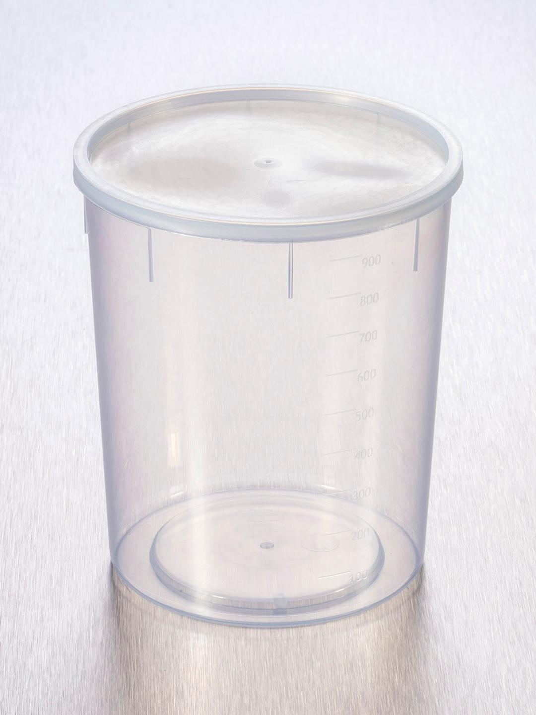 Corning® Gosselin™ Conical Container, 1 L, PP, Graduated, Snap Cap, Non-assembled, 250/Case - Corning Life Sciences