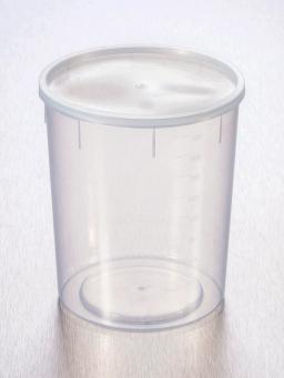 Corning® Gosselin™ Conical Container, 1 L, PP, Graduated, Snap Cap, Non-assembled, 250/Case - Corning Life Sciences