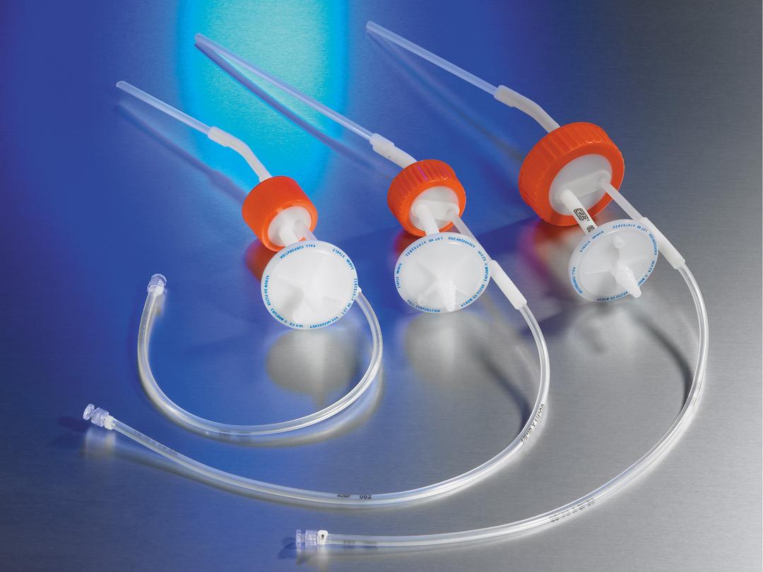 Disposable 43 mm Aseptic Transfer Cap for 1L Plastic Erlenmeyer Flask, 1/4 Dip Tube, 0.2 µm Vent, MPC Male Disconnect, Sterile - Corning Life Sciences - Life Sciences