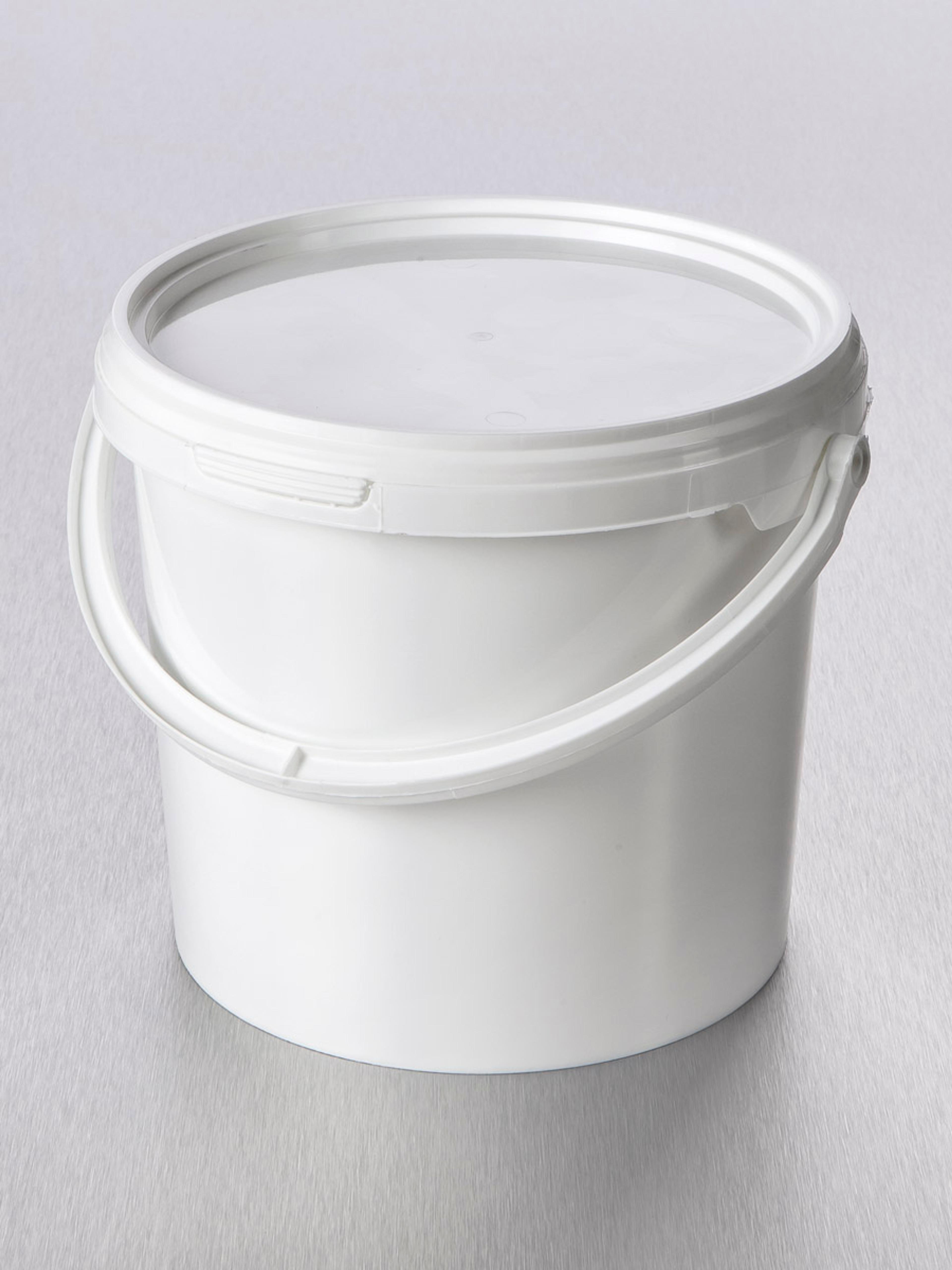 Corning® Gosselin™ Bucket, 3.8 L, White PP with Snap Cap, Non-assembled, 75/Case - Corning Life Sciences