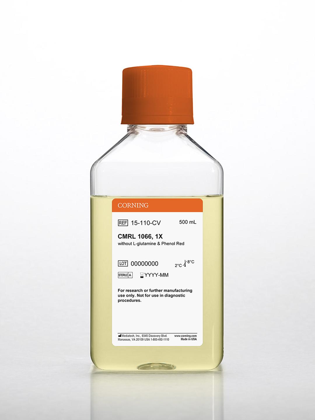Corning® 500 mL CMRL 1066 - Corning Life Sciences