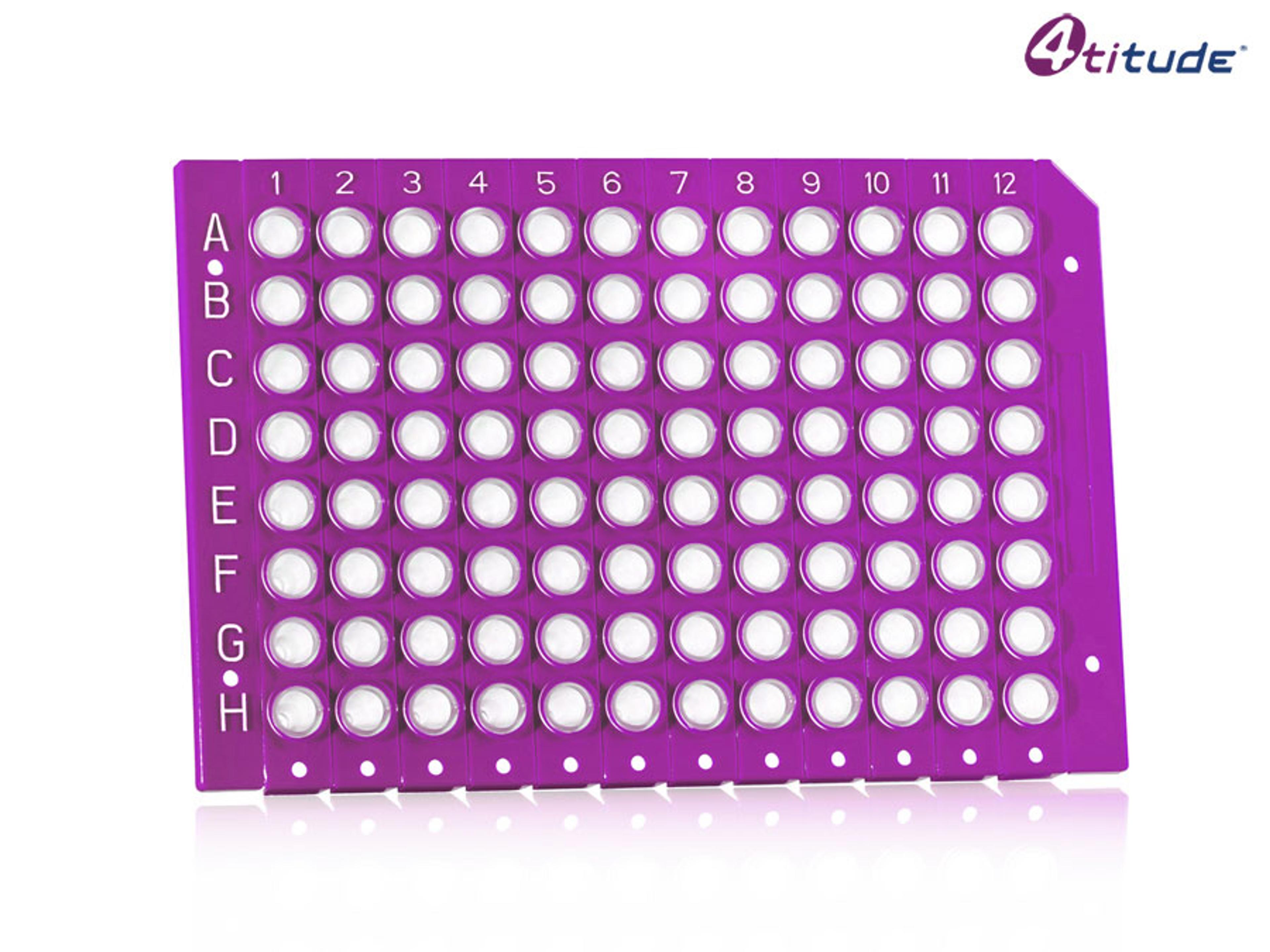 4titudeĀ® FrameStarĀ® 96 Well Low Profile Break-A-Way PCR Plate (Purple, Clear Wells) - Brooks Life Sciences - Life Sciences