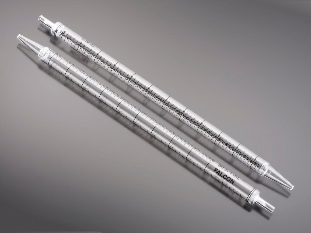 Falcon® 50 mL Serological Pipet, Polystyrene, 1.0 Increments, Individually Wrapped, Sterile, 25/Pack, 100/Case - Corning Life Sciences - General Lab