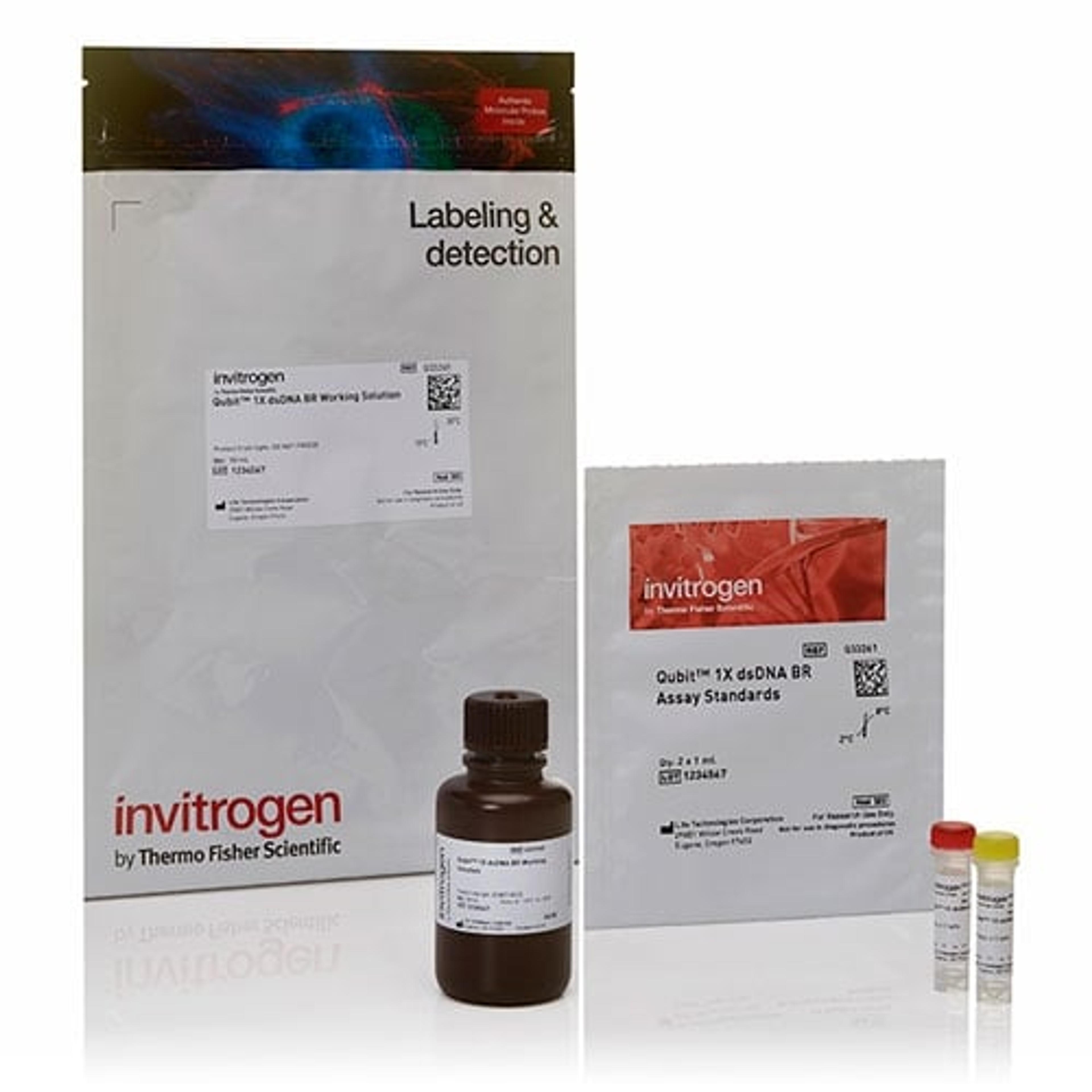 Invitrogen™ Qubit™ 1X dsDNA BR Assay Kit - Thermo Fisher Scientific - Life Sciences