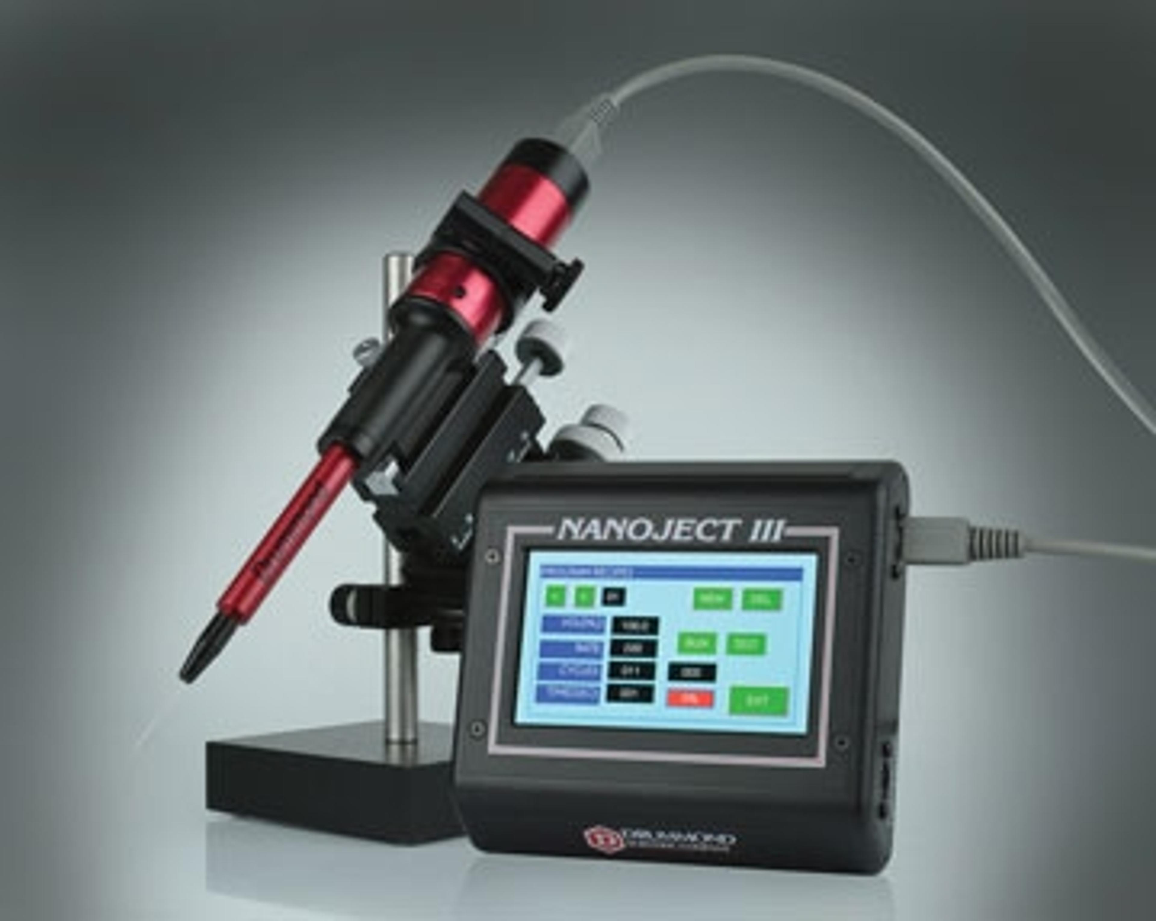 Nanoject III Programmable Nanoliter Injector - Drummond Scientific Co. - General Lab