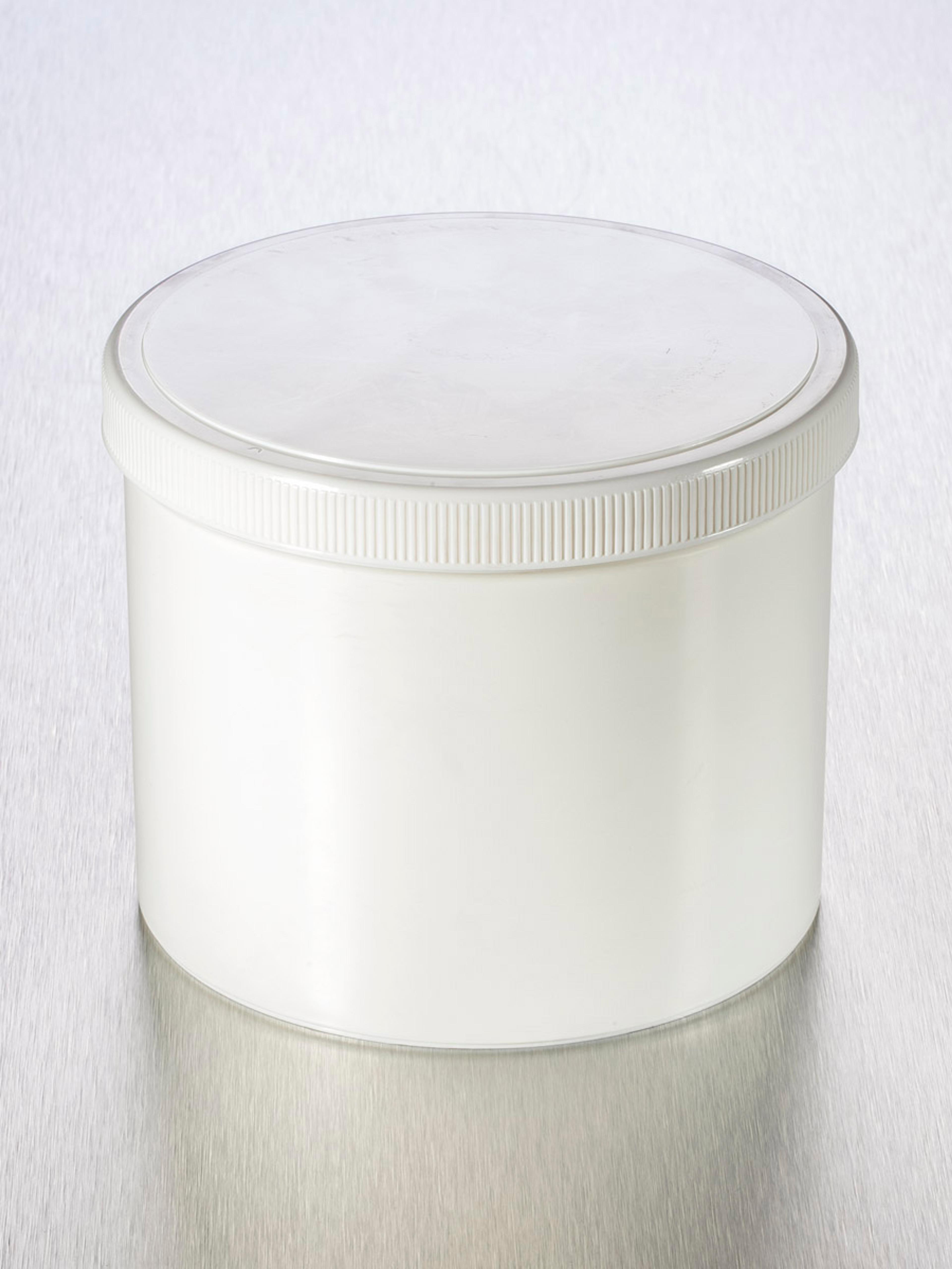 Corning® Gosselin™ Pot, 1070 mL, White PP, White Screw Cap with Seal, Assembled, 70/Case - Corning Life Sciences