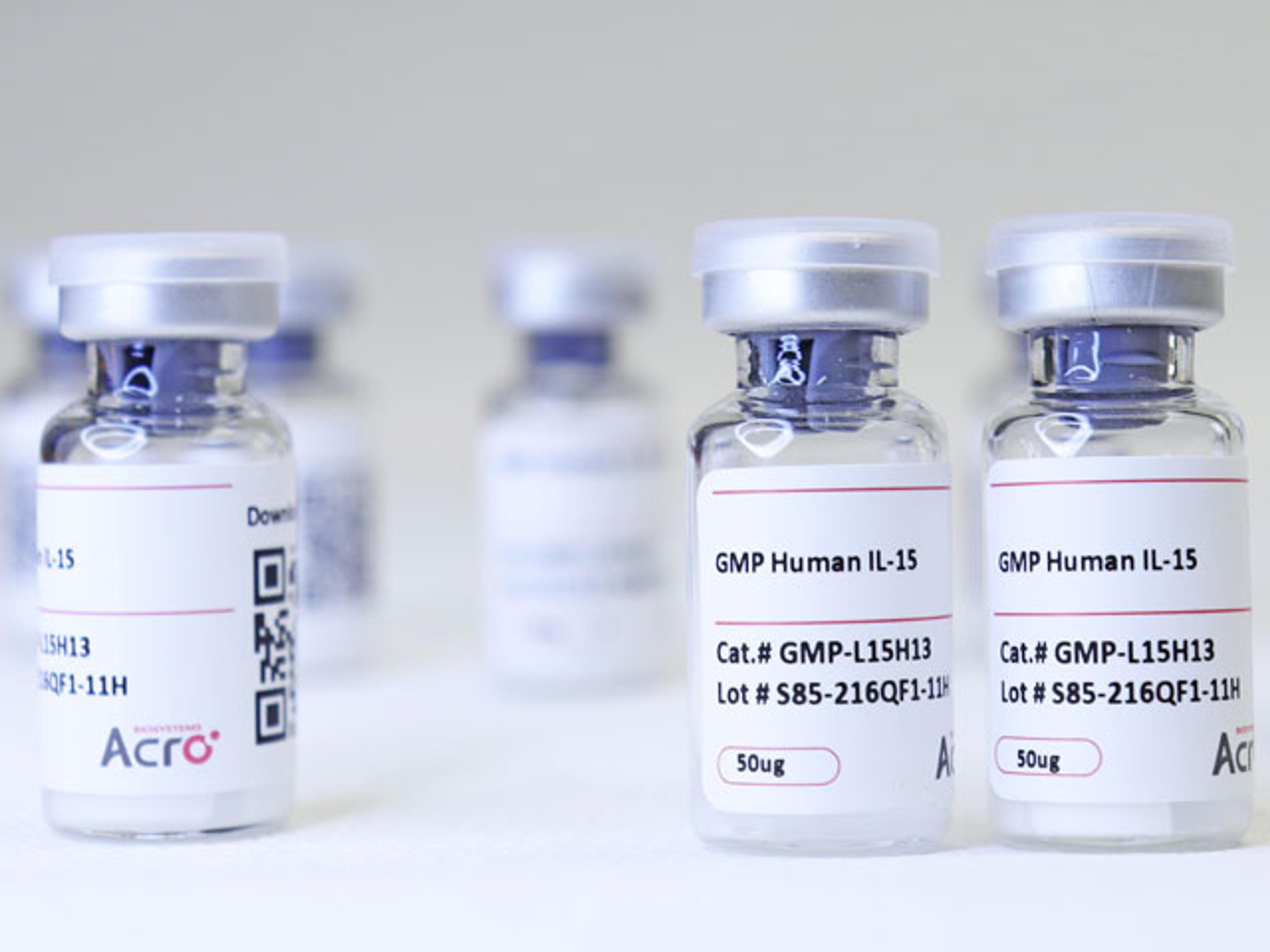 GMP Human IL-15 Protein - ACROBiosystems - Drug discovery > Drug Manufacturing