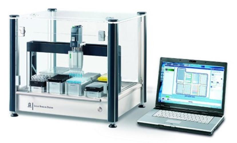 BRAND Liquid Handling Station pipetting robot