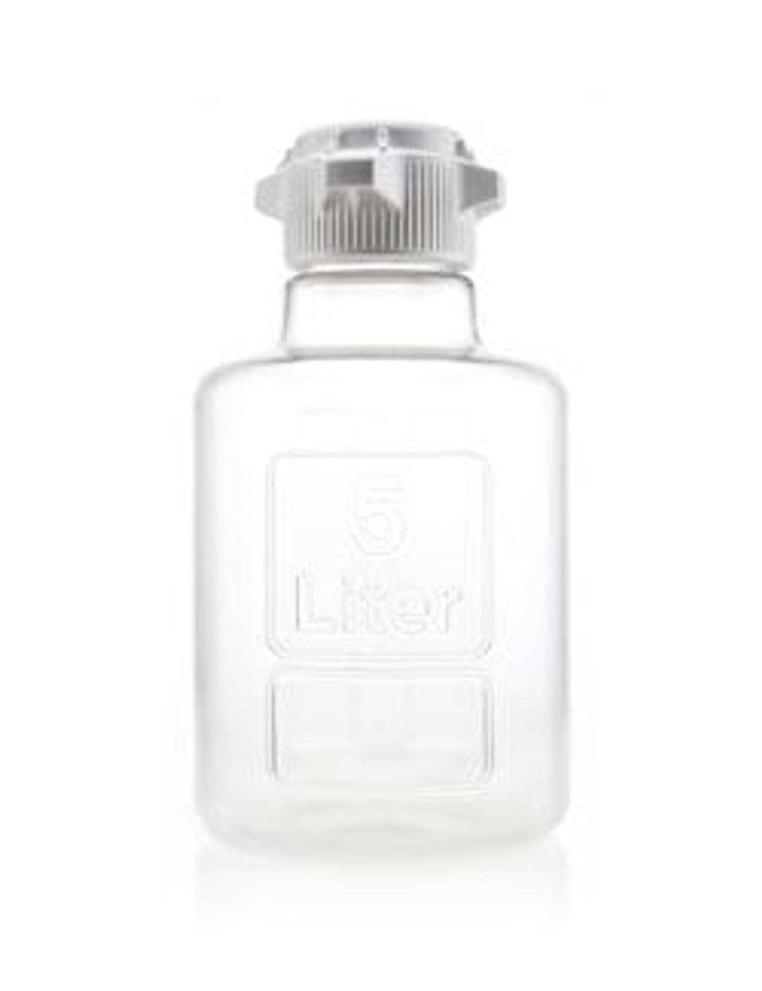 EZBio Titanium Round Carboy, PC, 5 Liter, No Spigot, VersaCap 83B, Non-Sterile, 1/CS - Foxx Life Sciences - Life Sciences