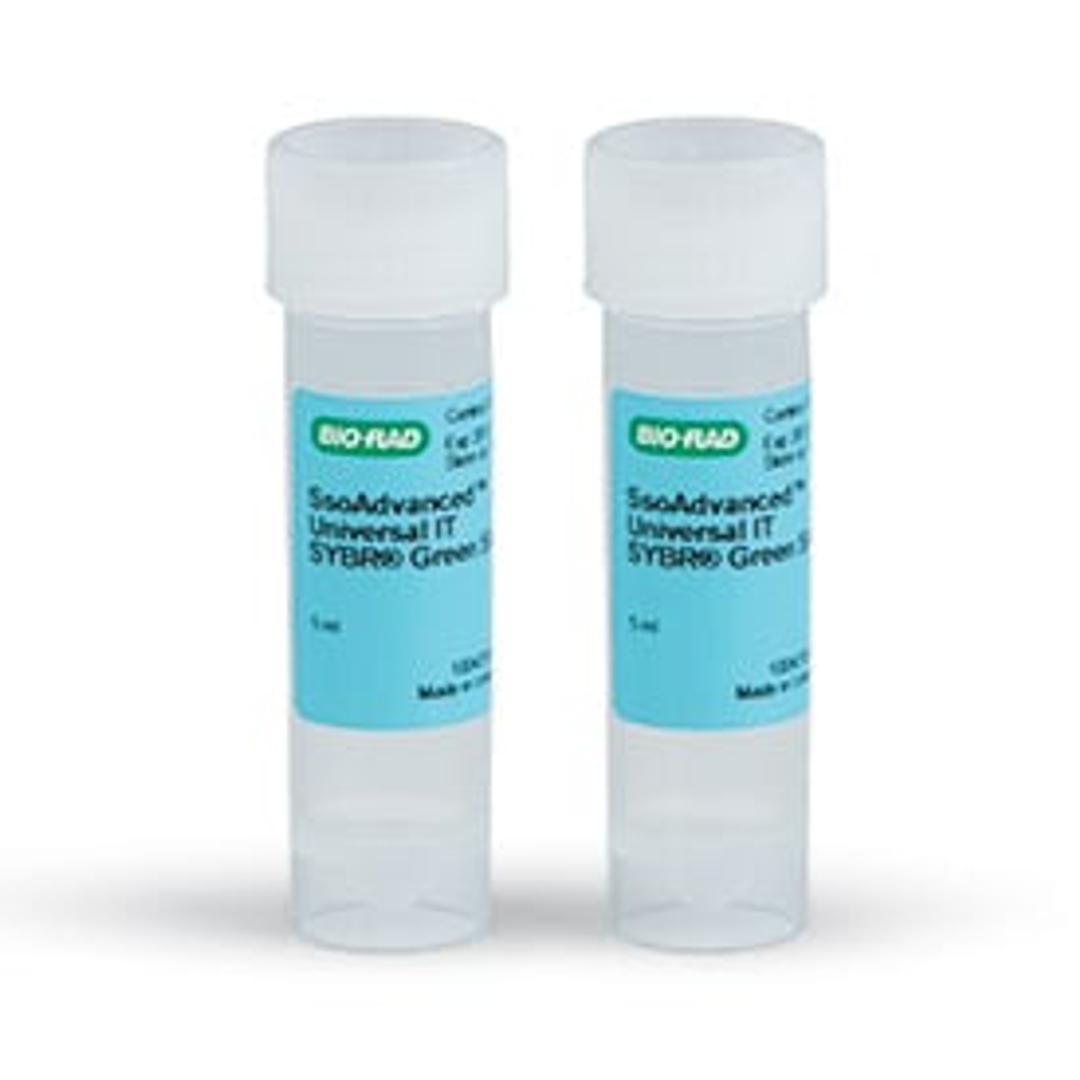 SsoAdvanced™ Universal Inhibitor-Tolerant SYBR® Green Supermix, 1,000 x 20 µl rxns, 10 ml (2 x 5 ml) - Bio-Rad - Life Sciences