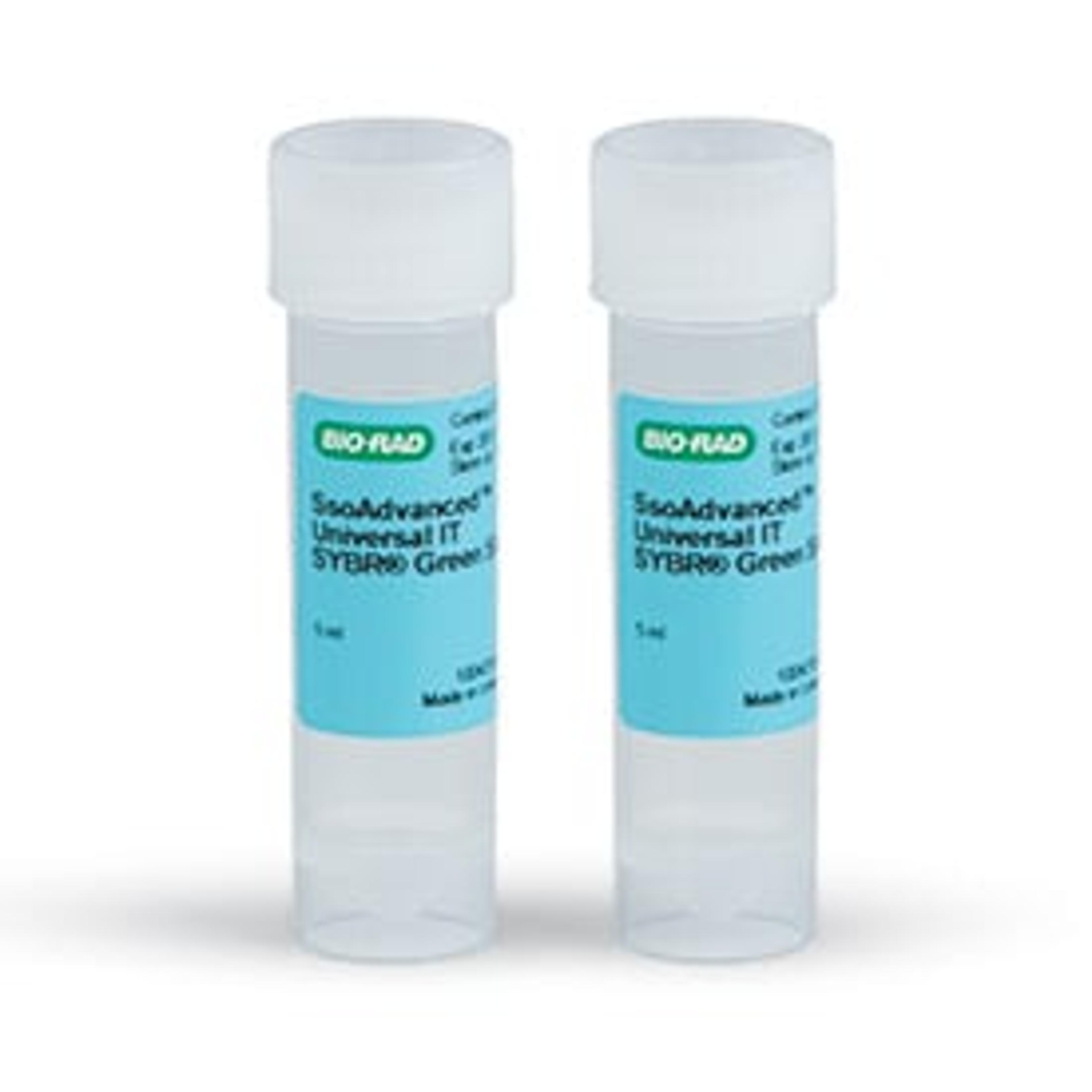 SsoAdvanced™ Universal Inhibitor-Tolerant SYBR® Green Supermix, 1,000 x 20 µl rxns, 10 ml (2 x 5 ml) - Bio-Rad - Life Sciences
