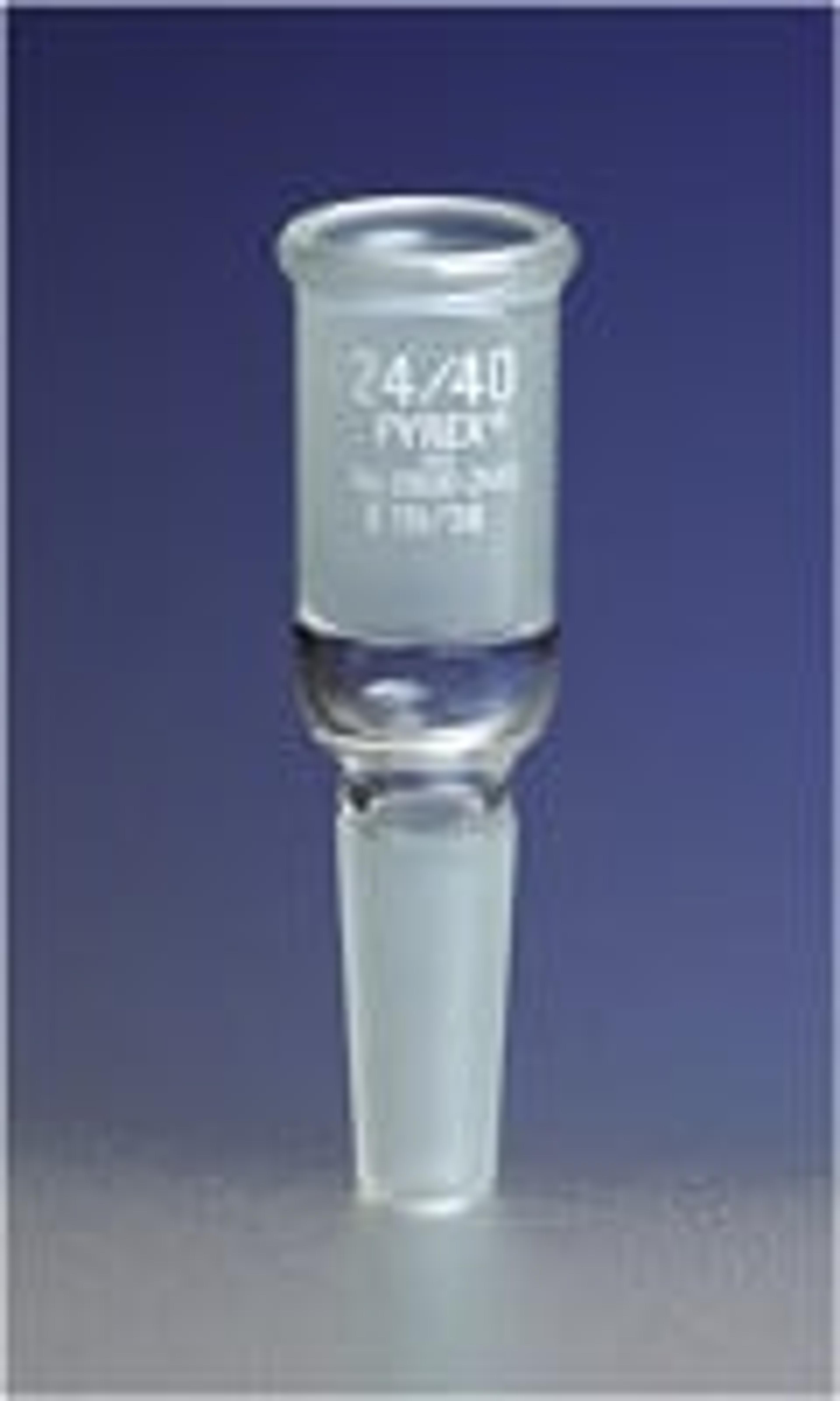 PYREX® Reducing Adapters with 24/40 Standard Taper Outer Joint and 19/38 Standard Taper Inner Joint - Corning Life Sciences - General Lab
