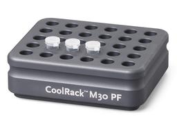 Corning® CoolRack M30-PF, Holds 30 x 1.5mL Microcentrifuge Tubes, Tapered Wells for Conical Tubes, Gray - Corning Life Sciences - General Lab