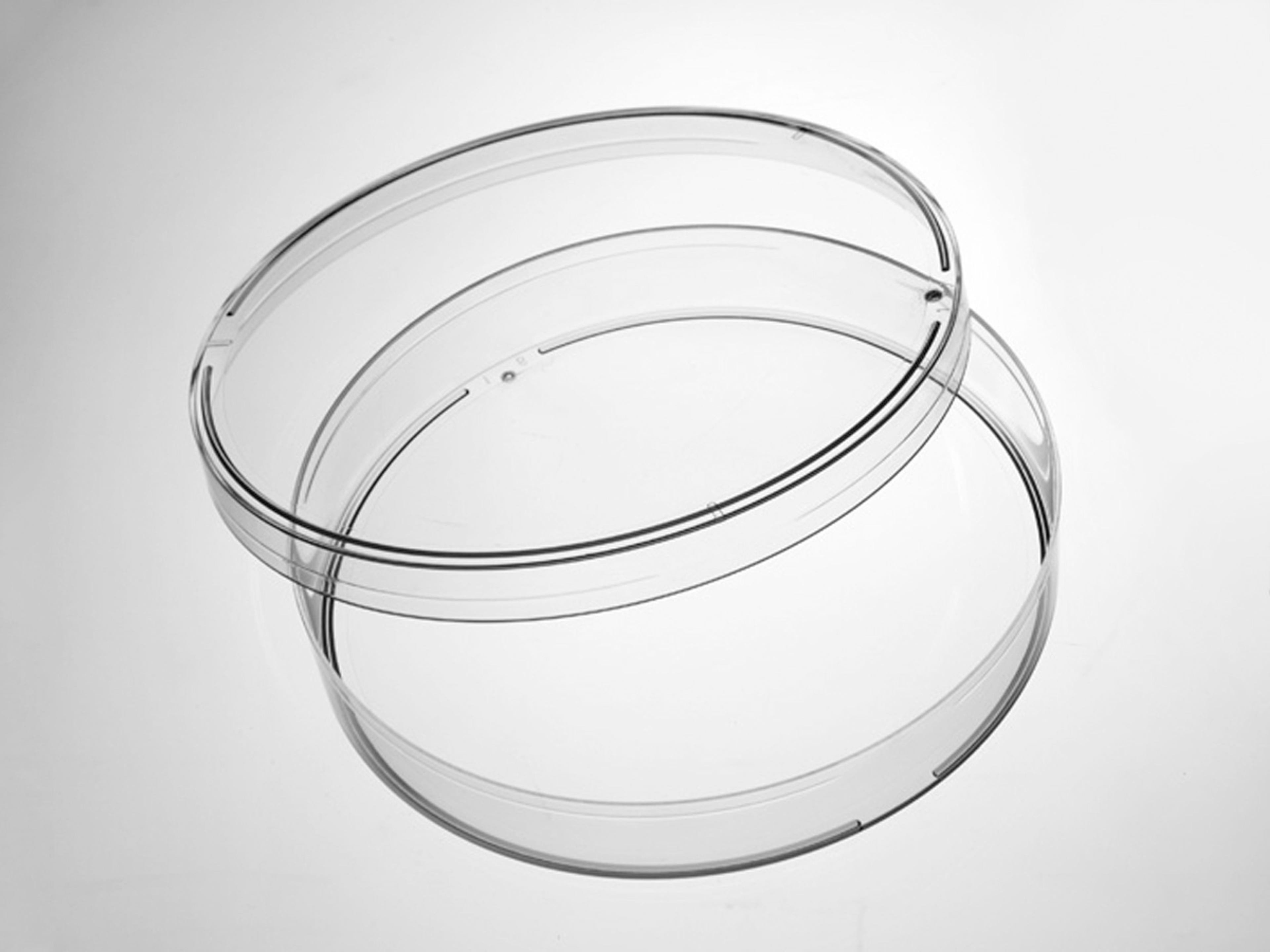 Corning® Gosselin™ Petri Dish 100 x 15 mm, 3 Vents, Sterile, Double Outer Bag, 28/Bag, 700/Case - Corning Life Sciences