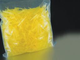 Corning® 1-200 µL Universal Fit Bulk Packed Pipet Tips, Yellow, Nonsterile, 1000 Tips/Bag, 10,000 Tips/Case - Corning Life Sciences - General Lab