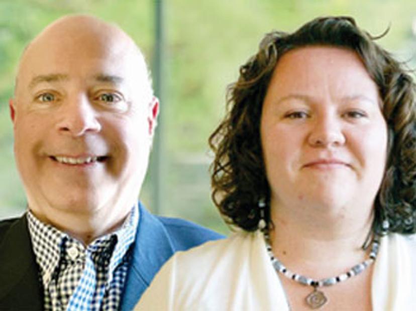 Portraits of Wayne and Patricia, Sartorius