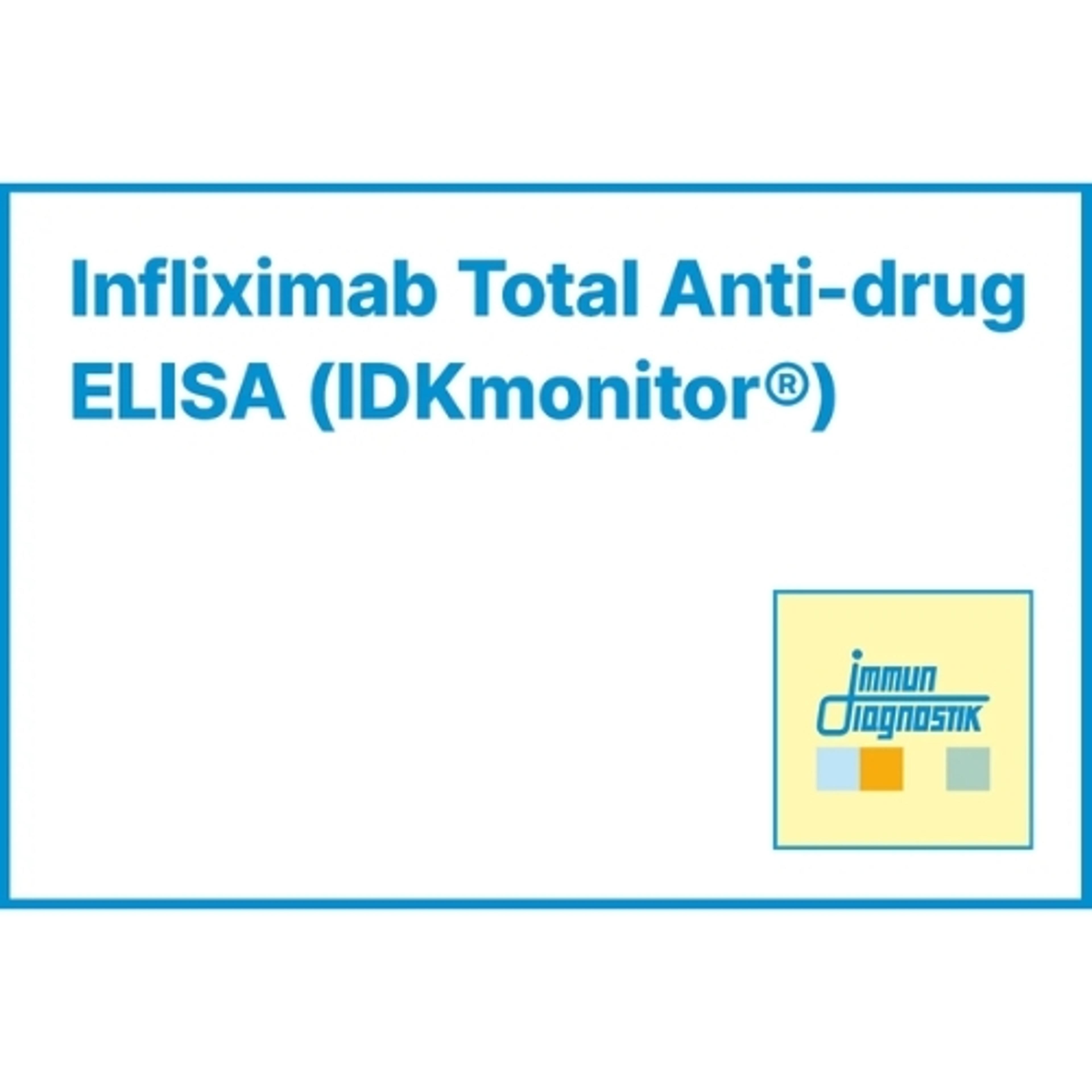 Infliximab Total Anti-drug ELISA (IDKmonitor®) - BIOHIT HealthCare Ltd (UK) - Life Sciences