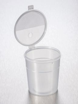 Corning® Gosselin™ Straight Container, 300 mL, PP, Graduated, Hinged Cap, 240/Case - Corning Life Sciences