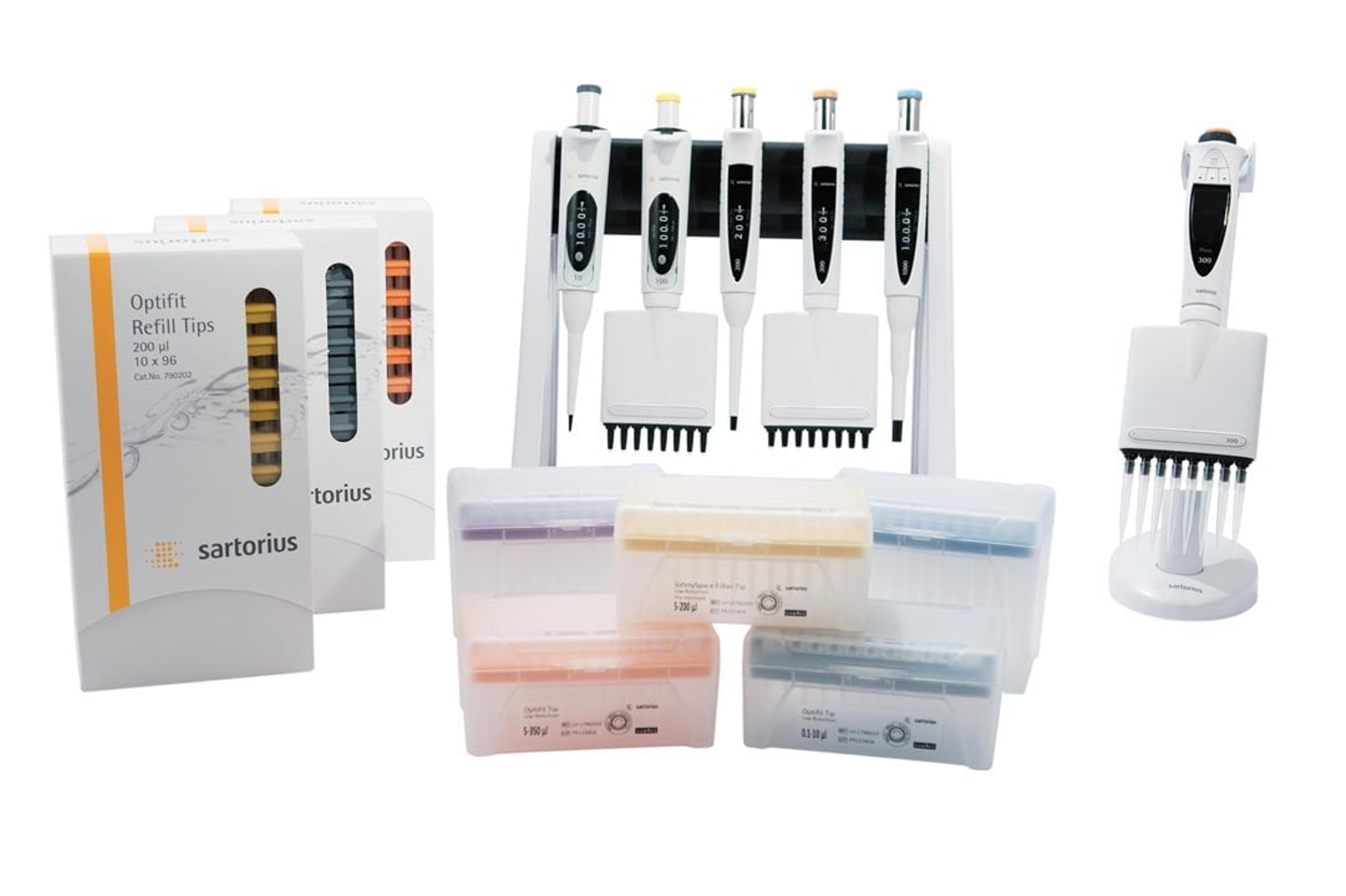 Sartorius Pipettes and Tips - Sartorius Group - General Lab