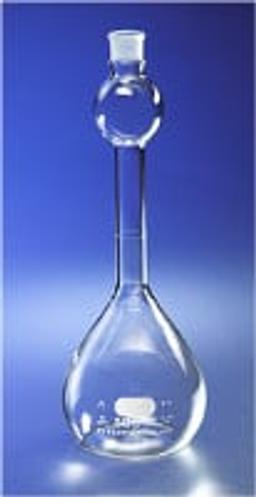 PYREX® 1L Class A Mixing Volumetric Flask with Glass Standard Taper Stopper - Corning Life Sciences - General Lab
