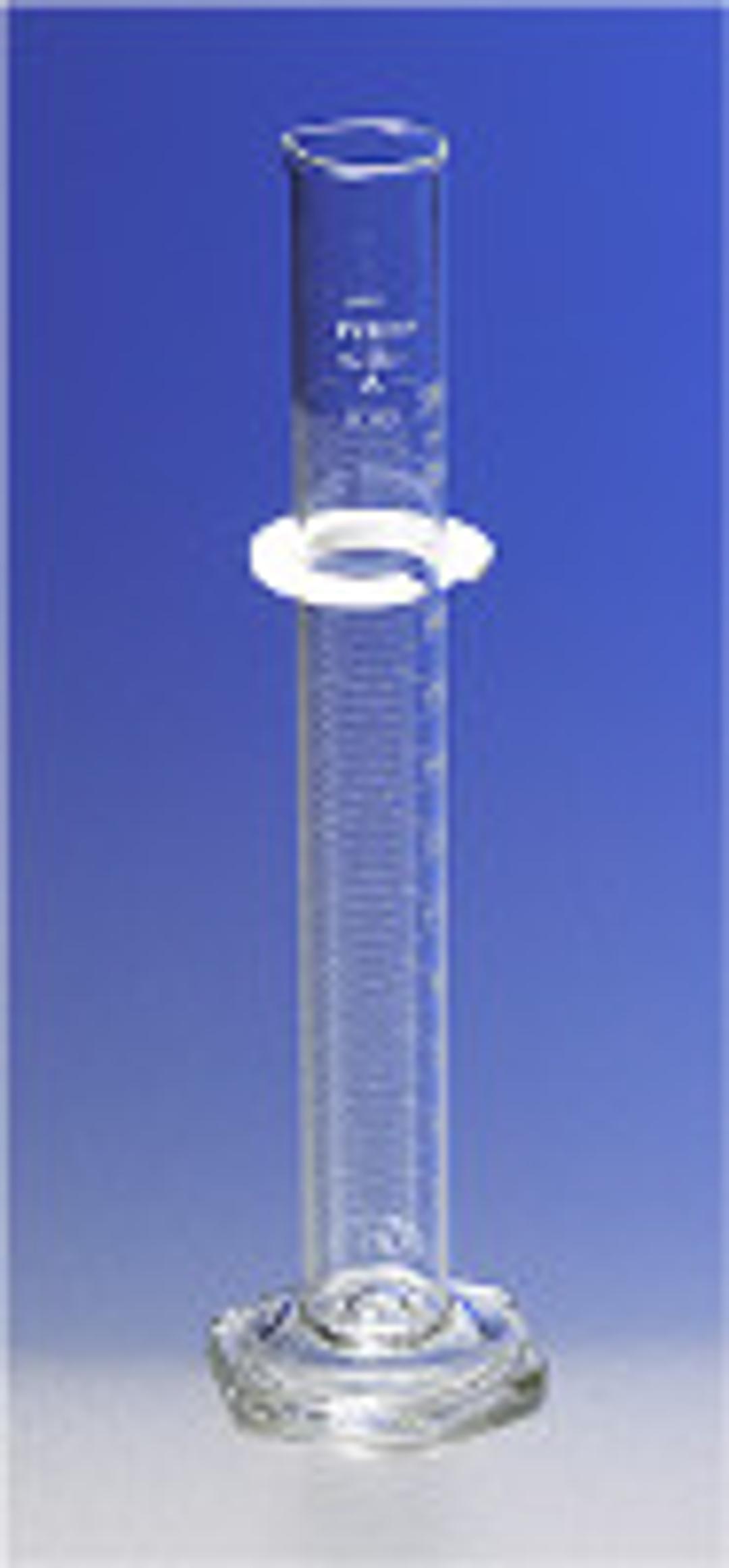 PYREX® 500 mL Single Metric Scale Cylinder, Serialized/Certified Class A, White Graduations, TD - Corning Life Sciences - General Lab