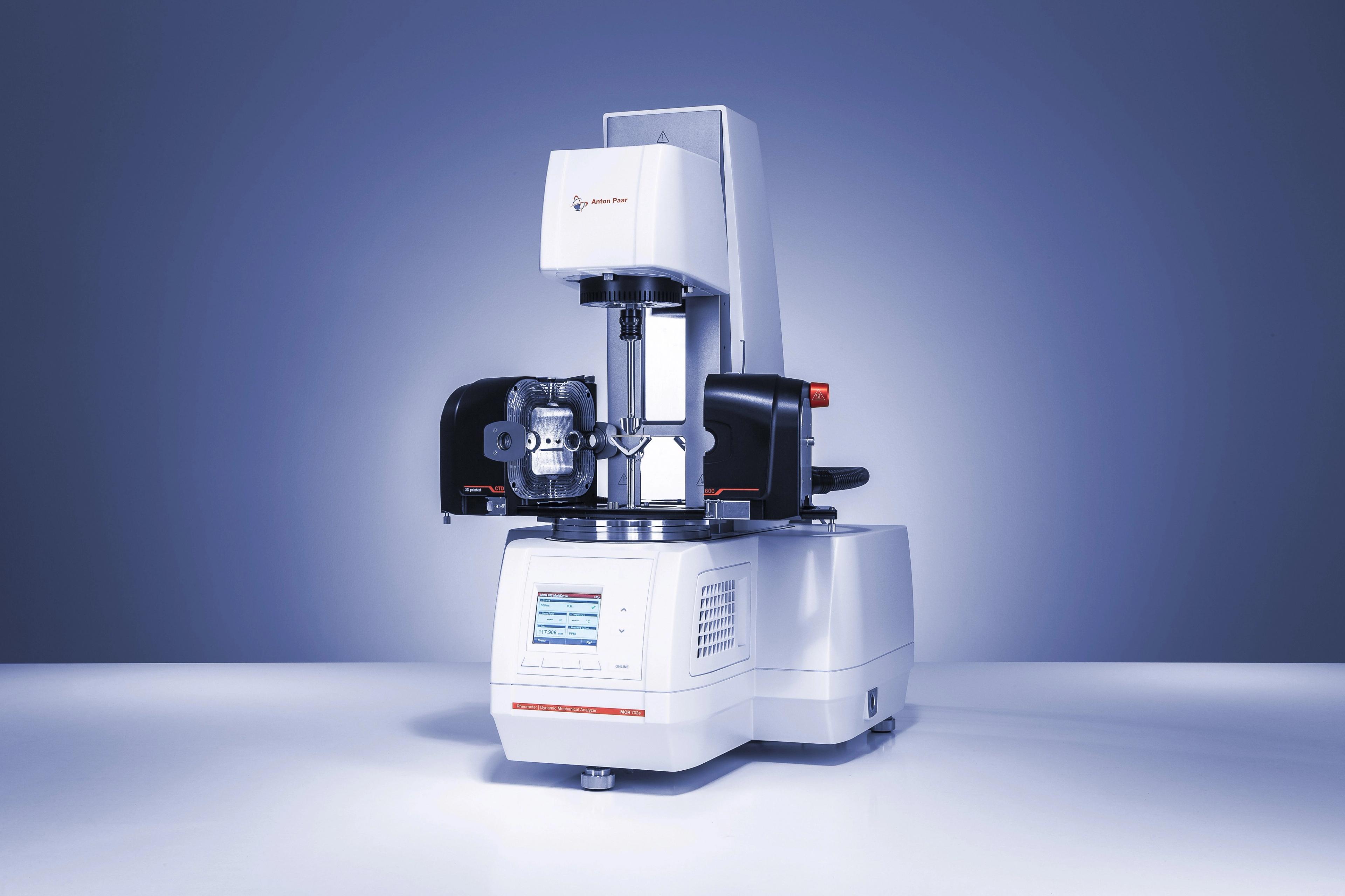 MCR 702e MultiDrive Rheometer/Dynamic Mechanical Analyzer - Anton Paar - Materials