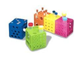 Cube Rack -Interlocking on all sides! - Heathrow Scientific - General Lab