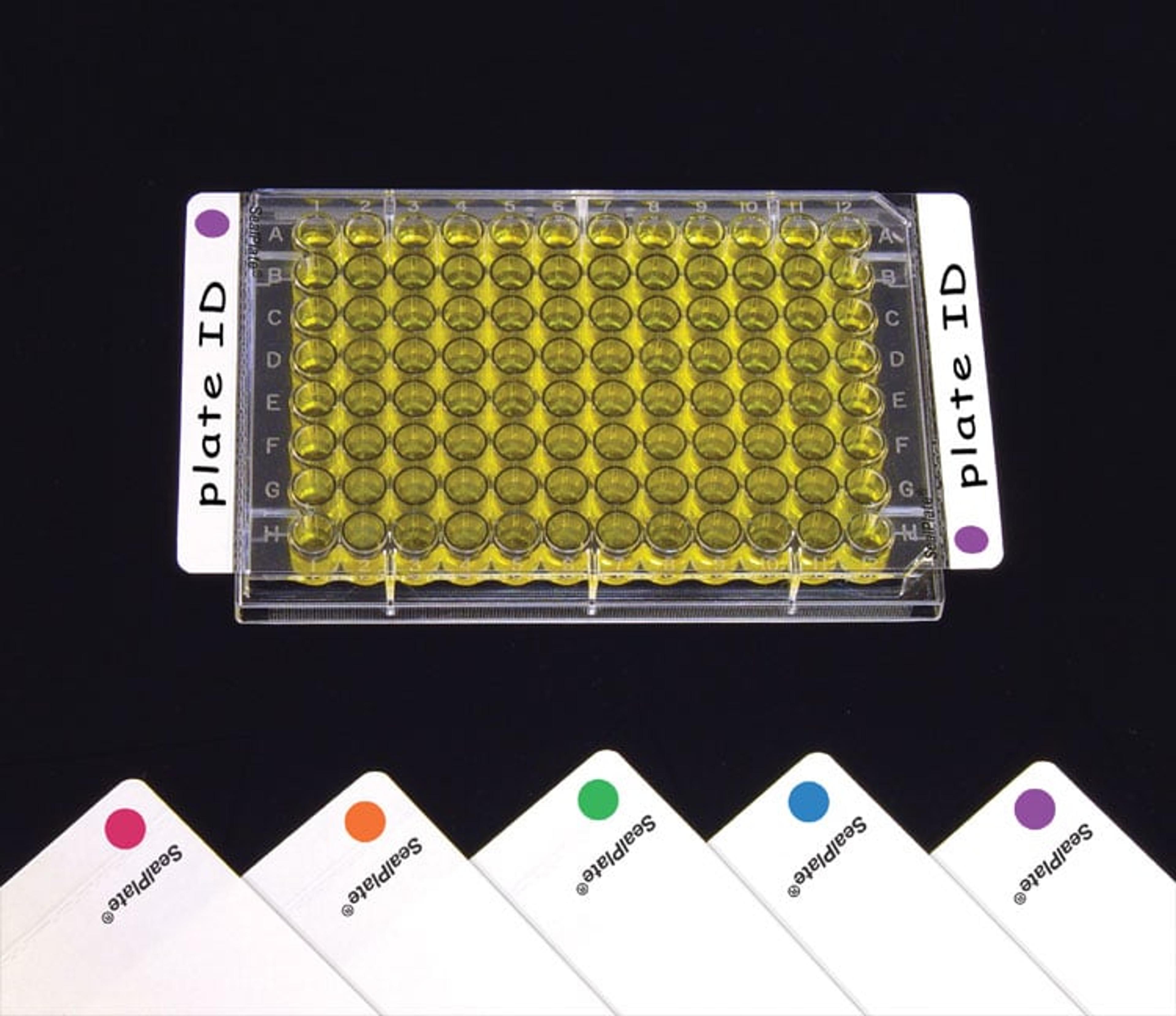 SealPlate® Microplate Sealing Film with ColorTab for ELISA, EIA, Incubation & Storage, Assorted Colors - Excel Scientific, Inc. - Life Sciences
