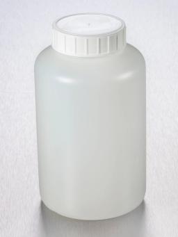 Corning® Gosselin™ Round HDPE Bottle, 1 L, 58 mm White Cap, Assembled, 68/Case - Corning Life Sciences